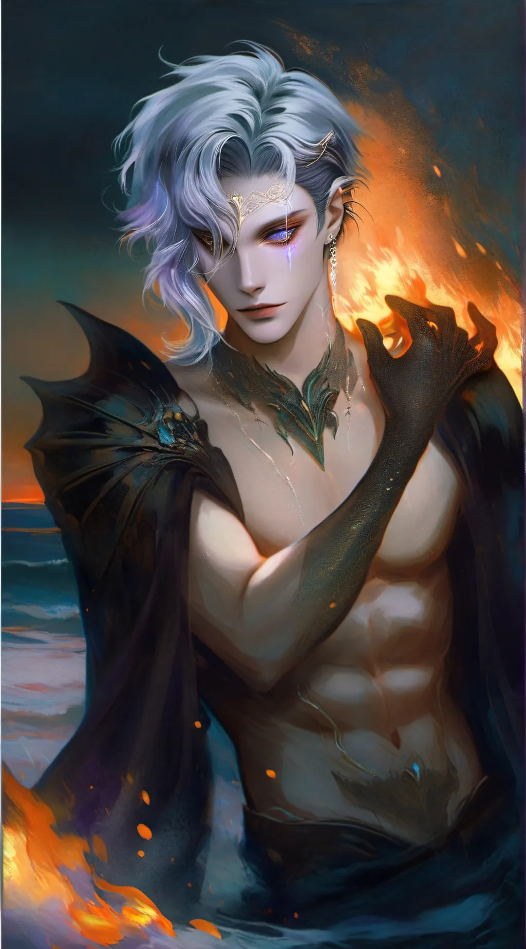 ai character: Ishtar (siren#1) background