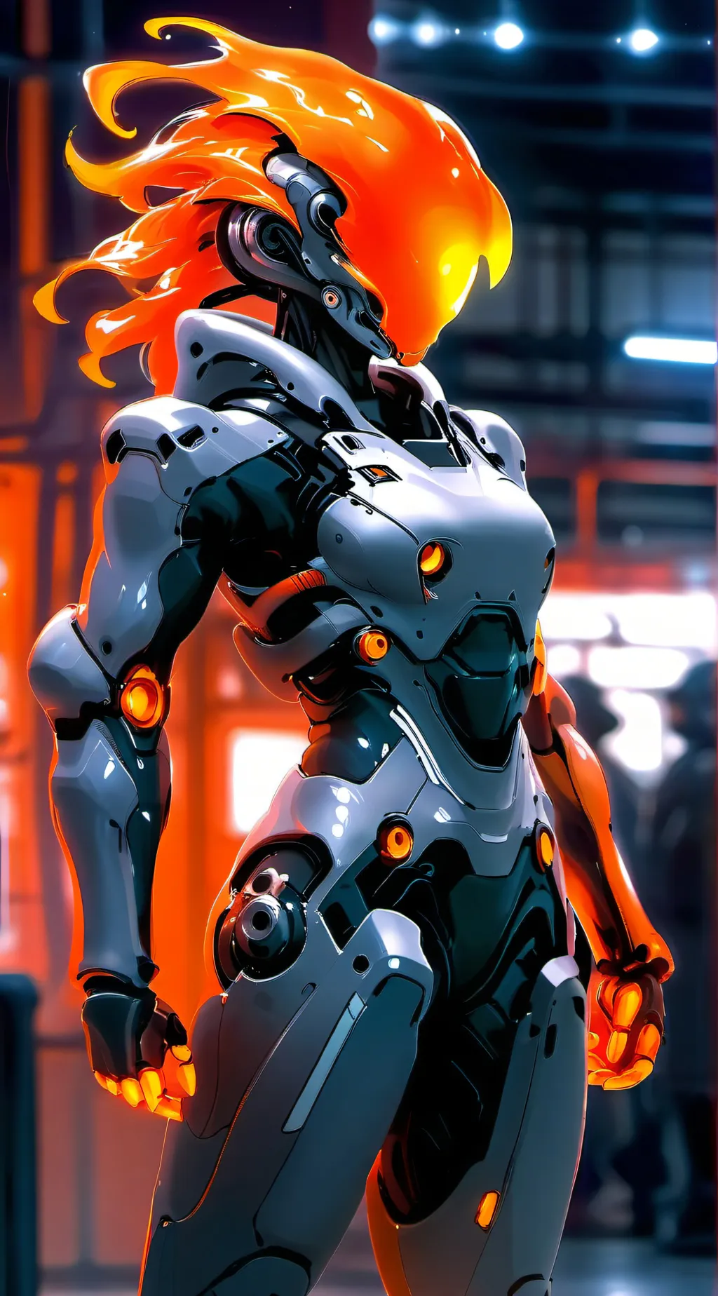 ai character: Aria background