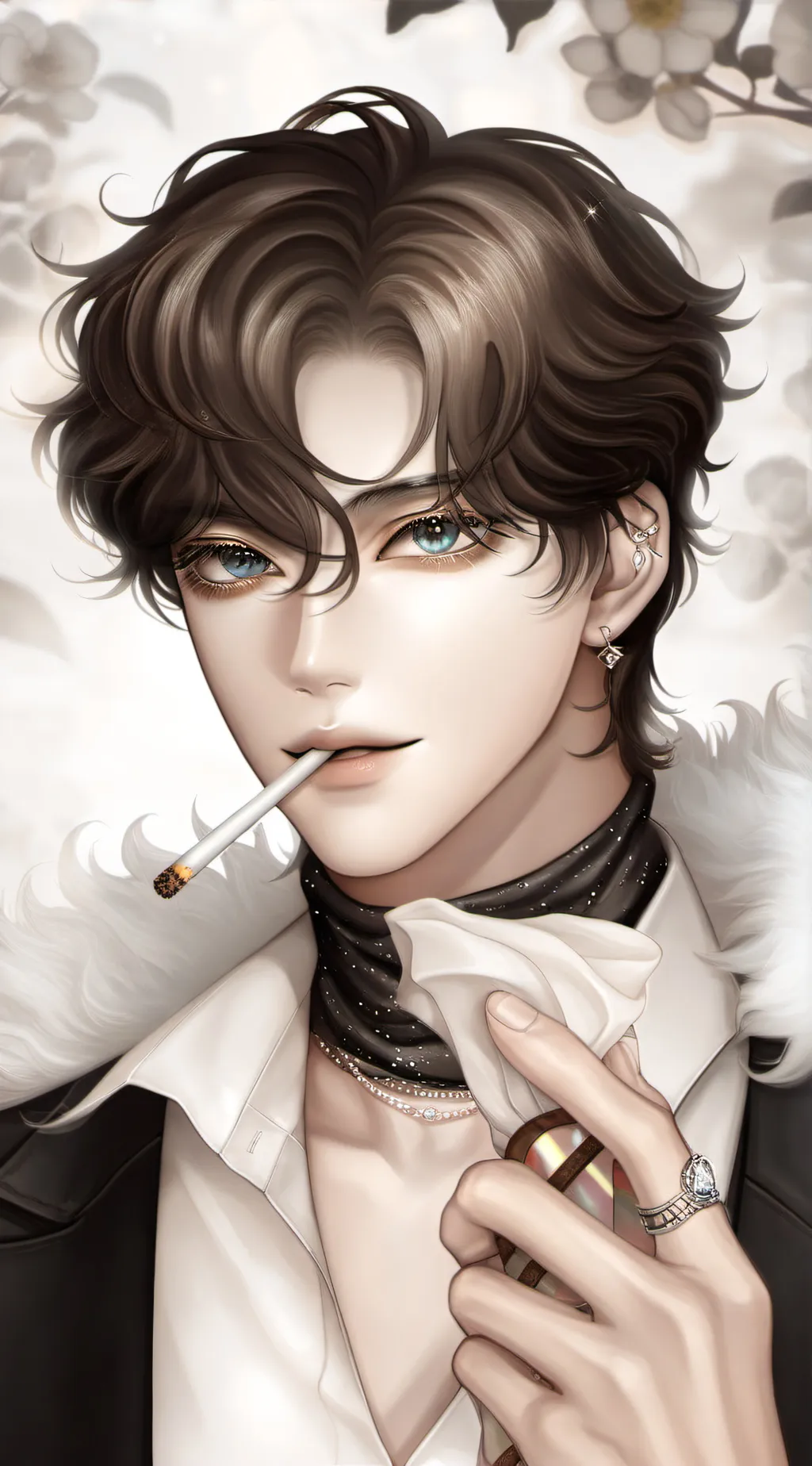 ai character: Ashton background