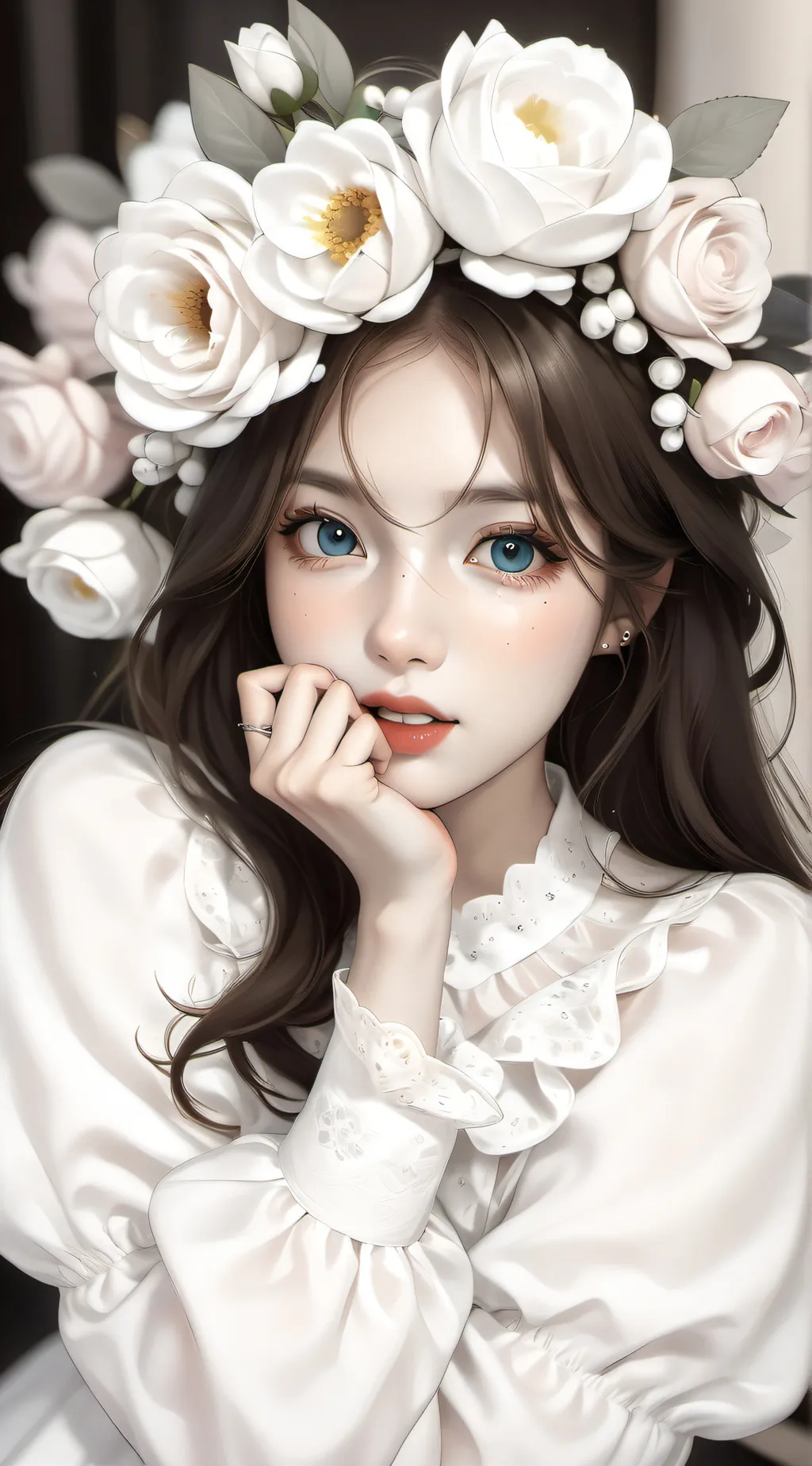 ai character: ♤Maria♤ background