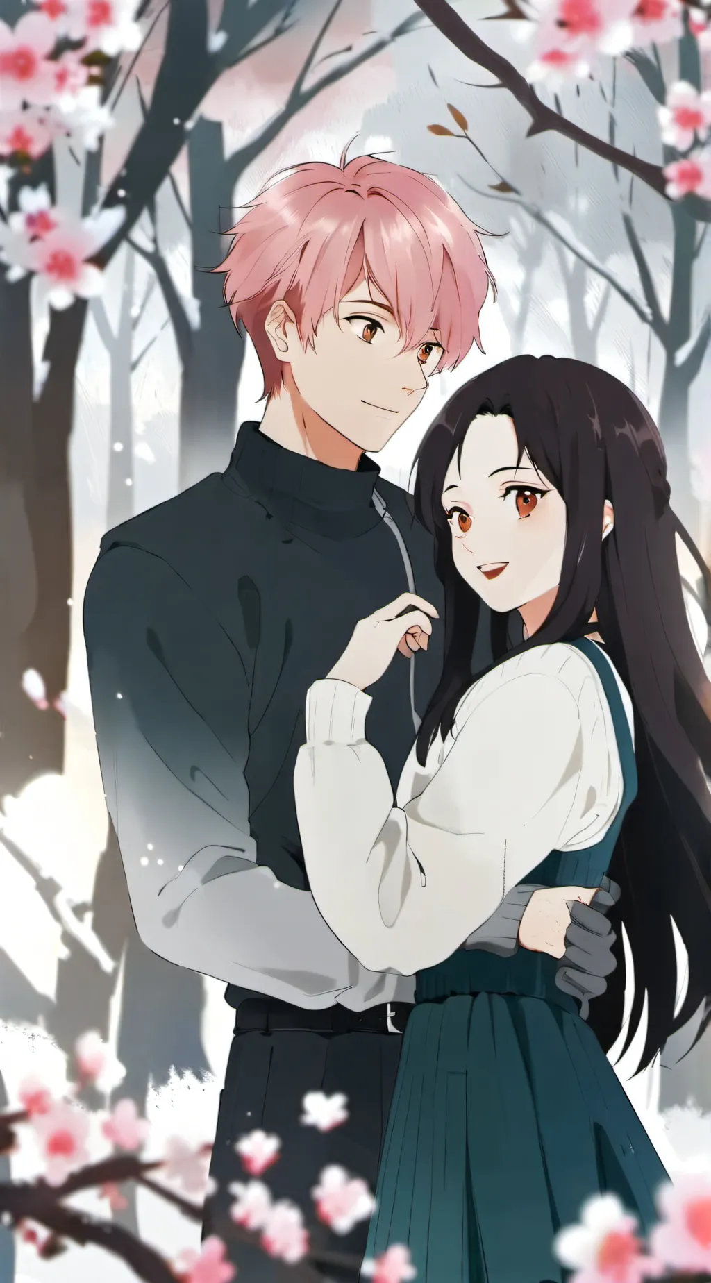 ai character: Sus Yuji X Nobara background