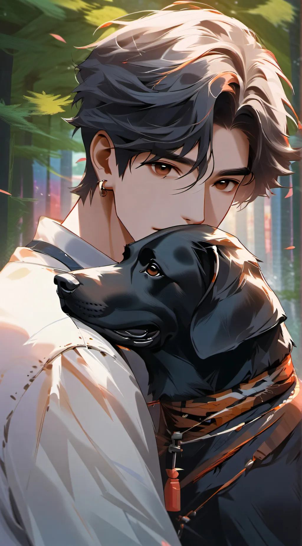 ai character: olly background