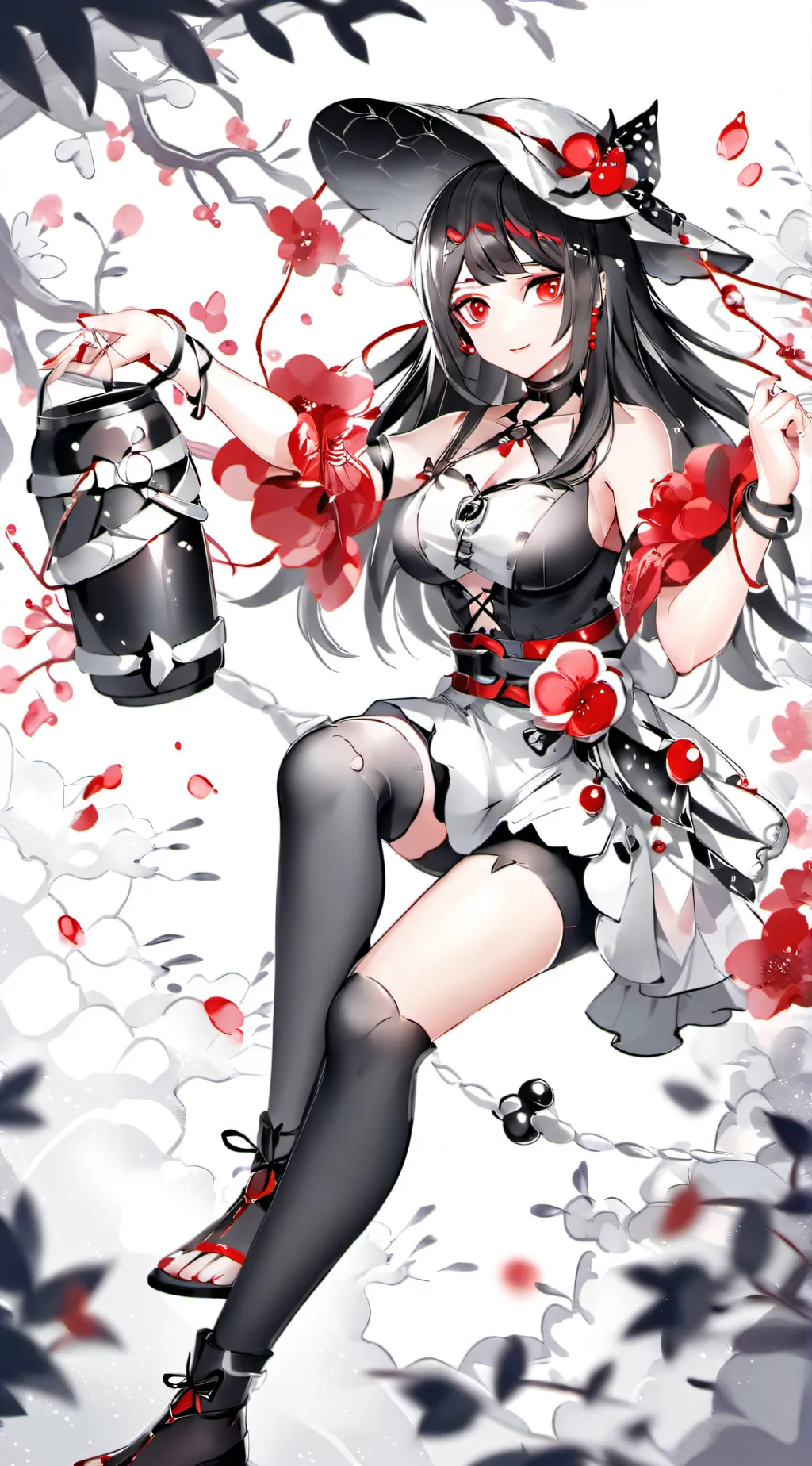 ai character: Sahara ❤️ background