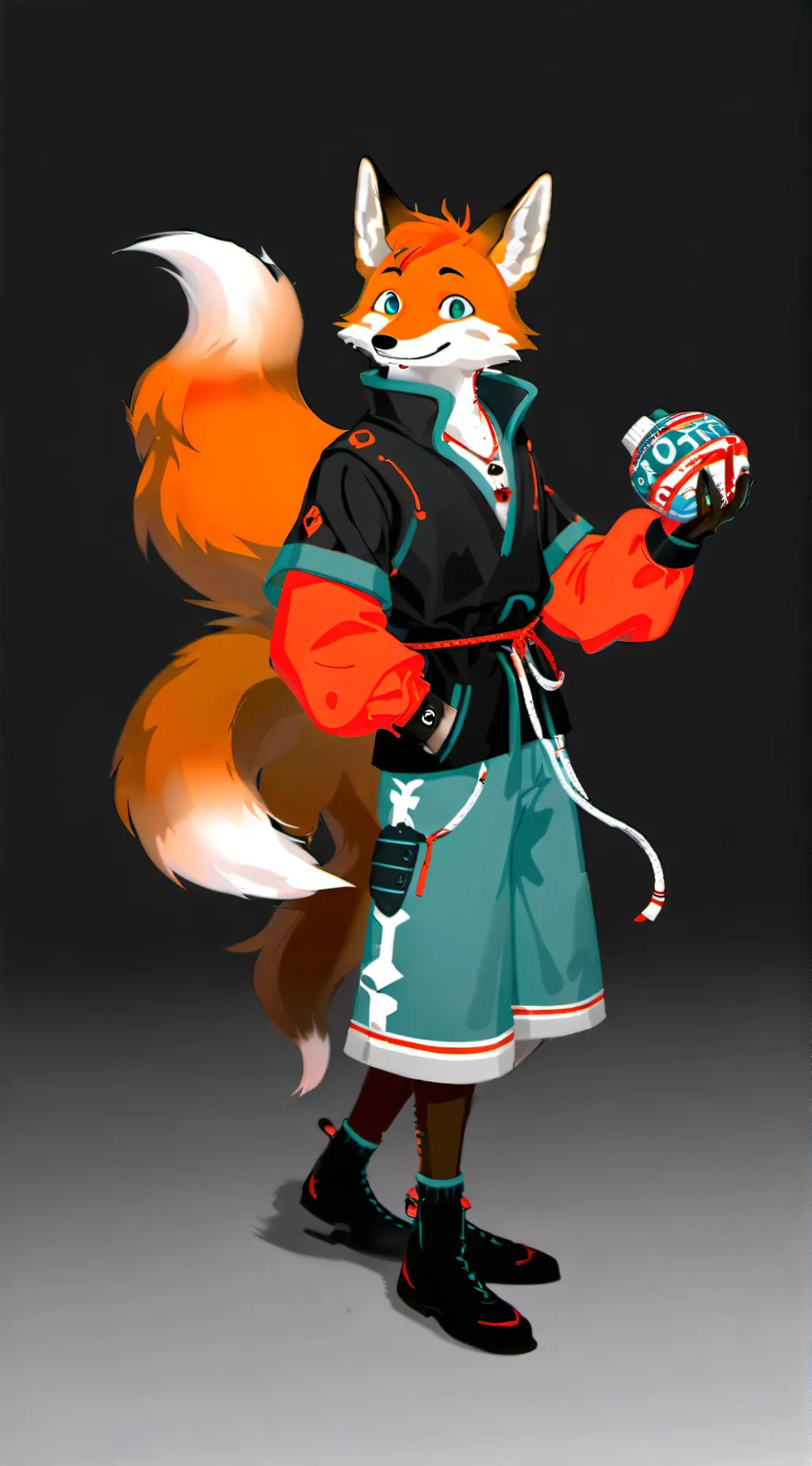 ai character: tails background