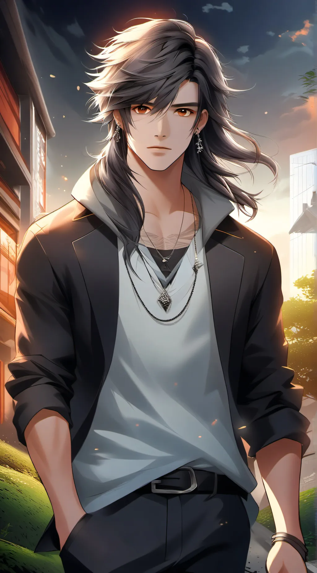 ai character: Gaven  background