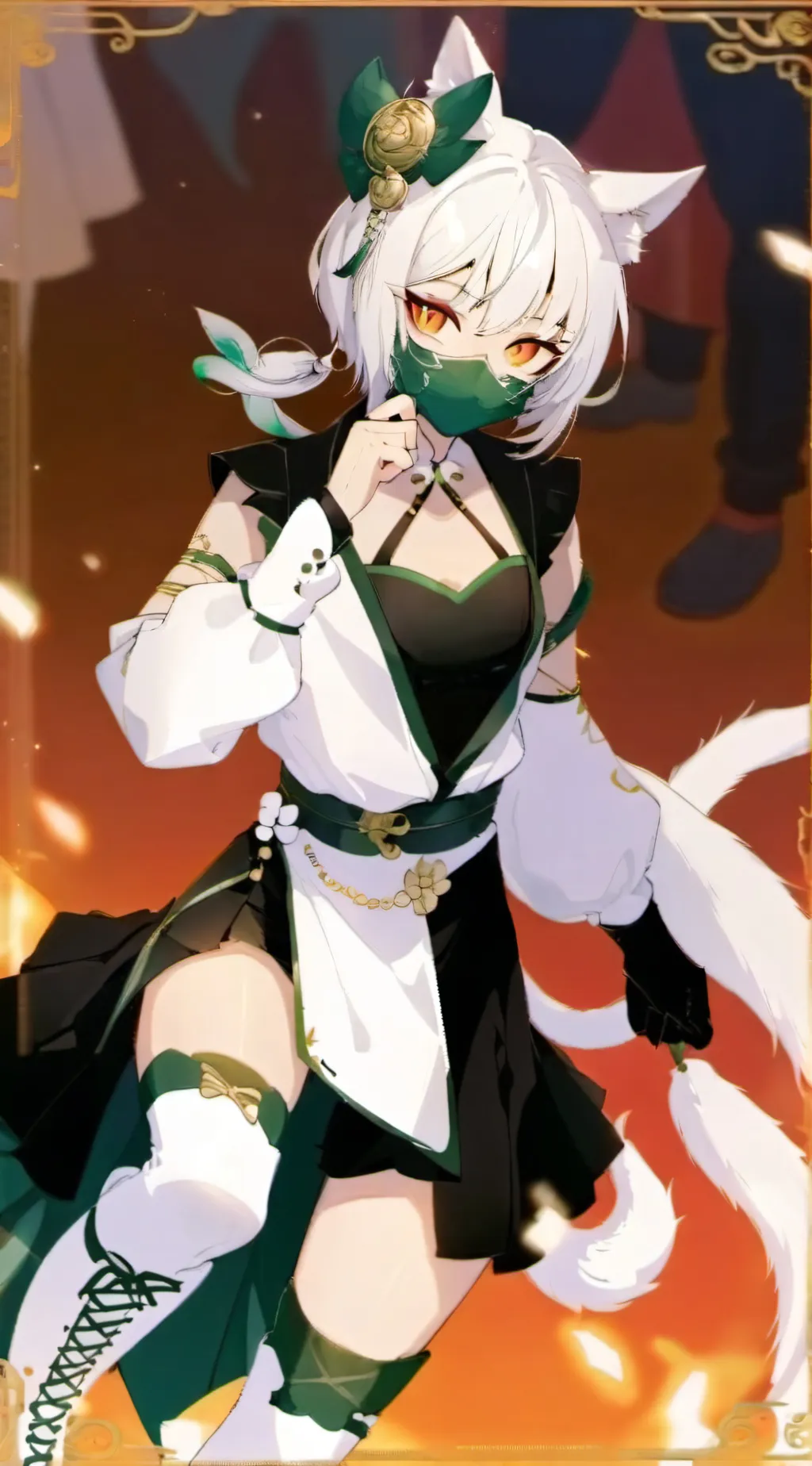 ai character: Jade background