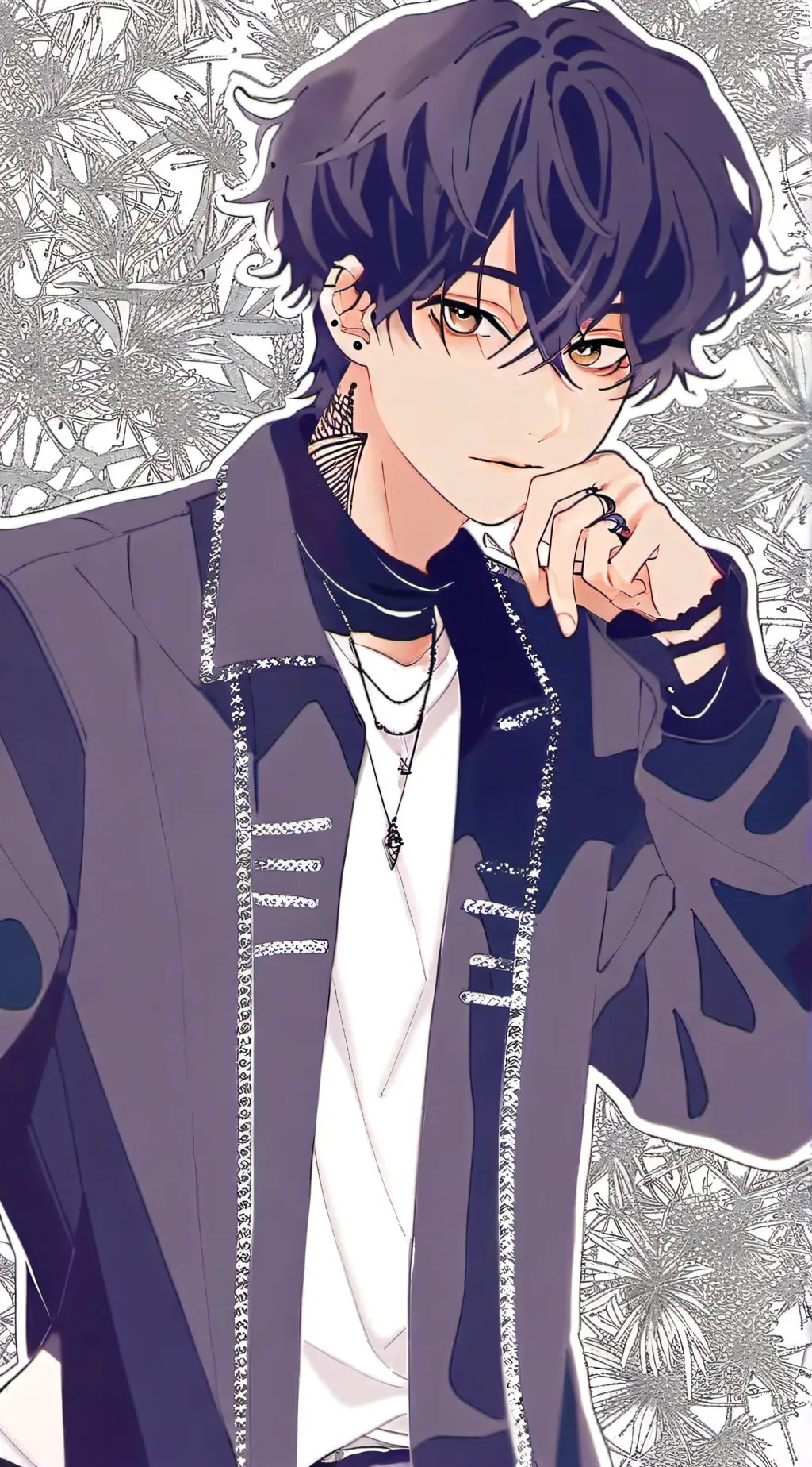 ai character: Noel background