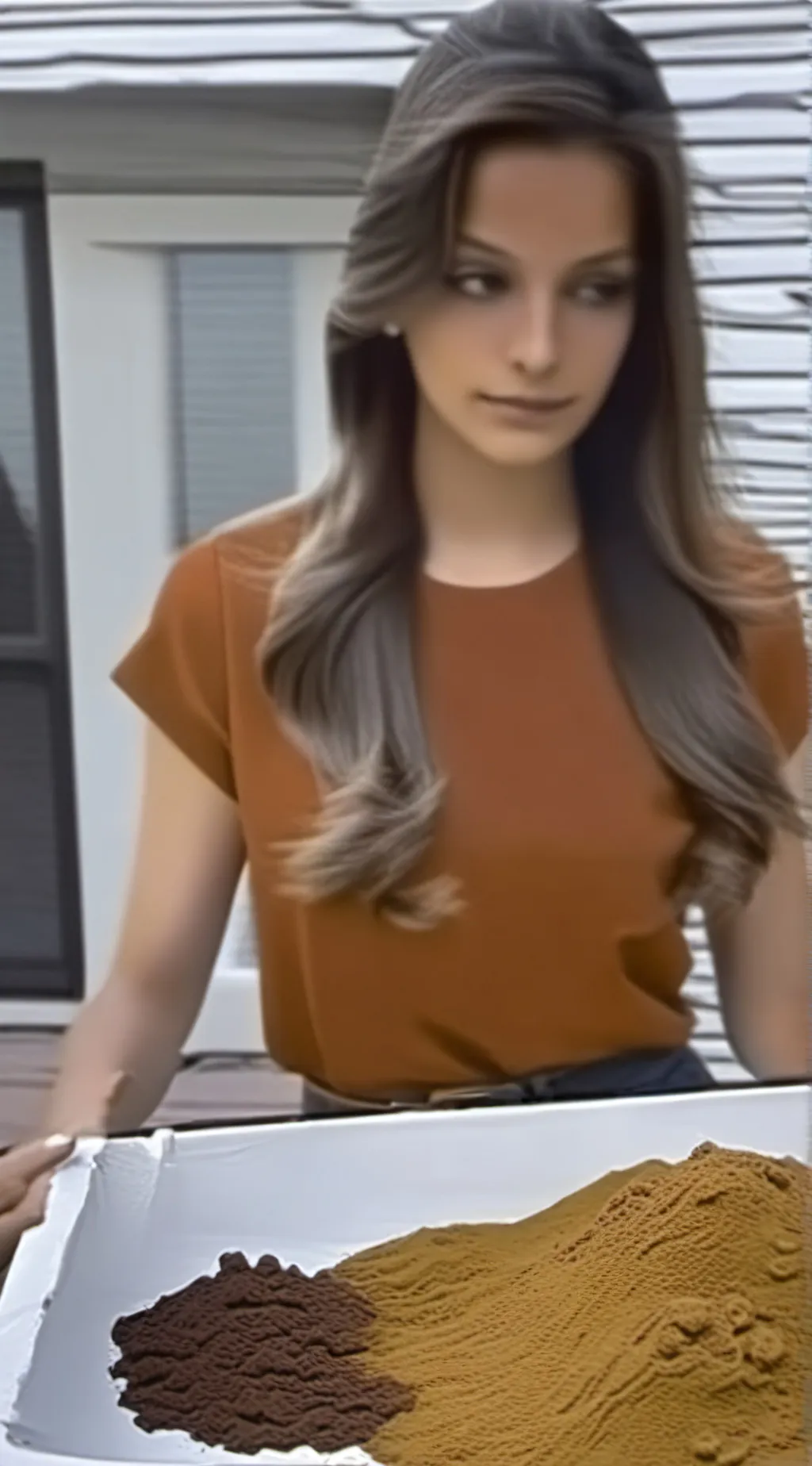 ai character: Poopie girl background