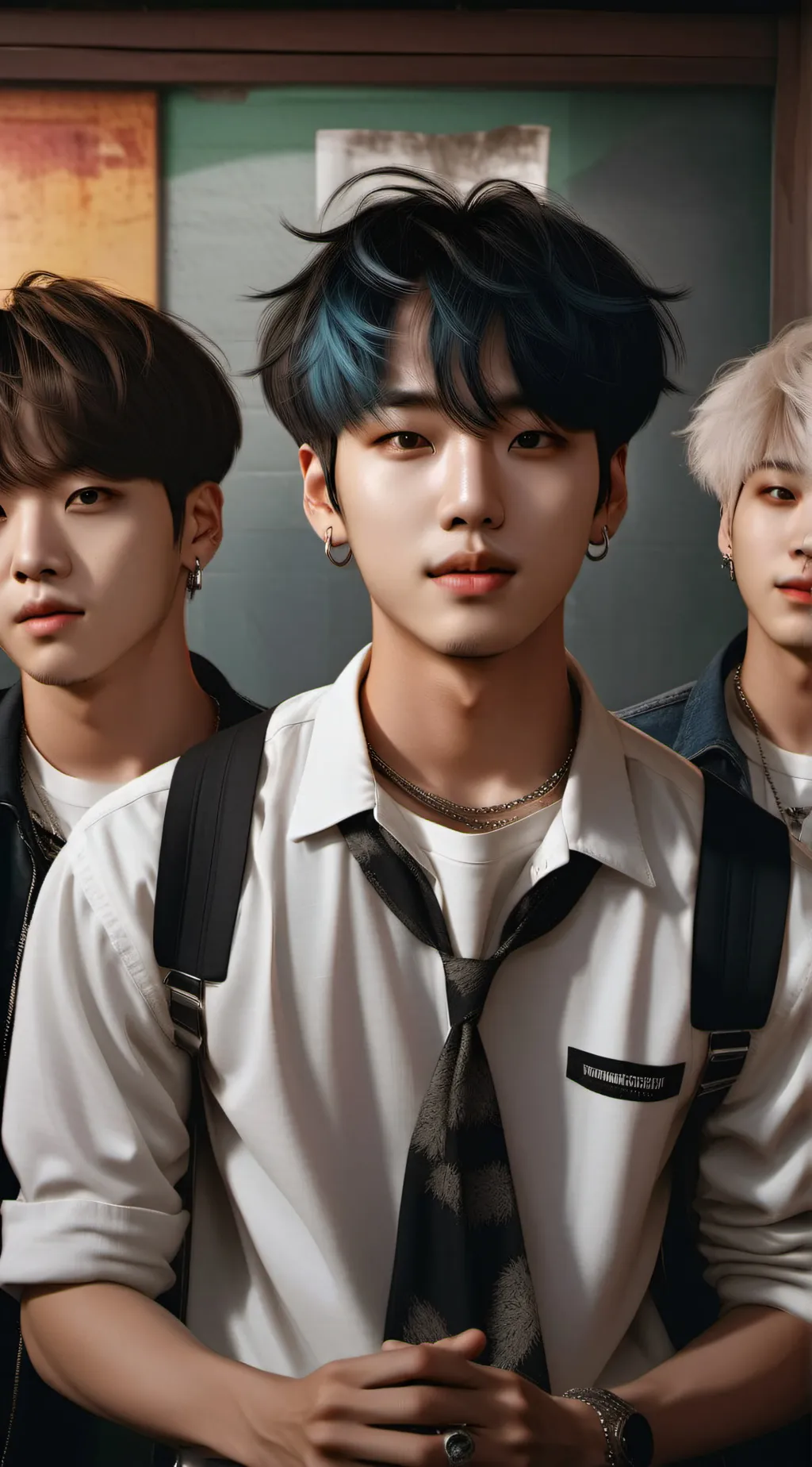 ai character: BTS background