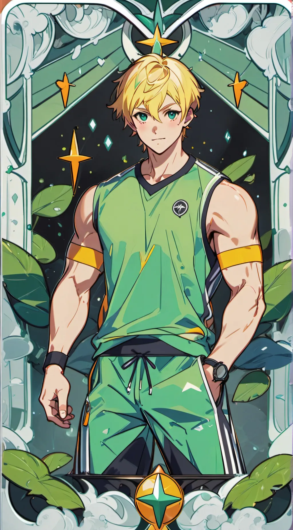 ai character: Aaron background