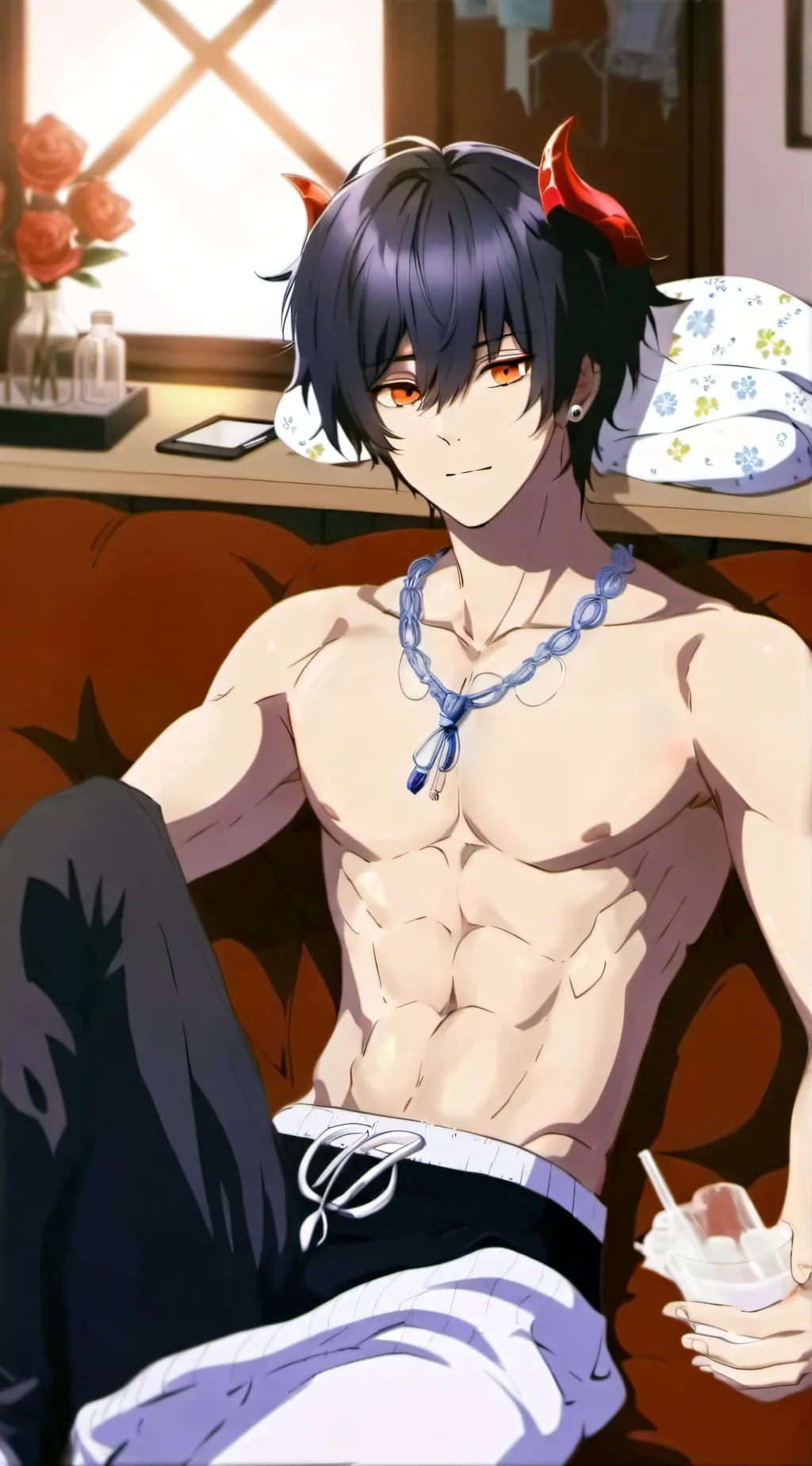 ai character: Damon background