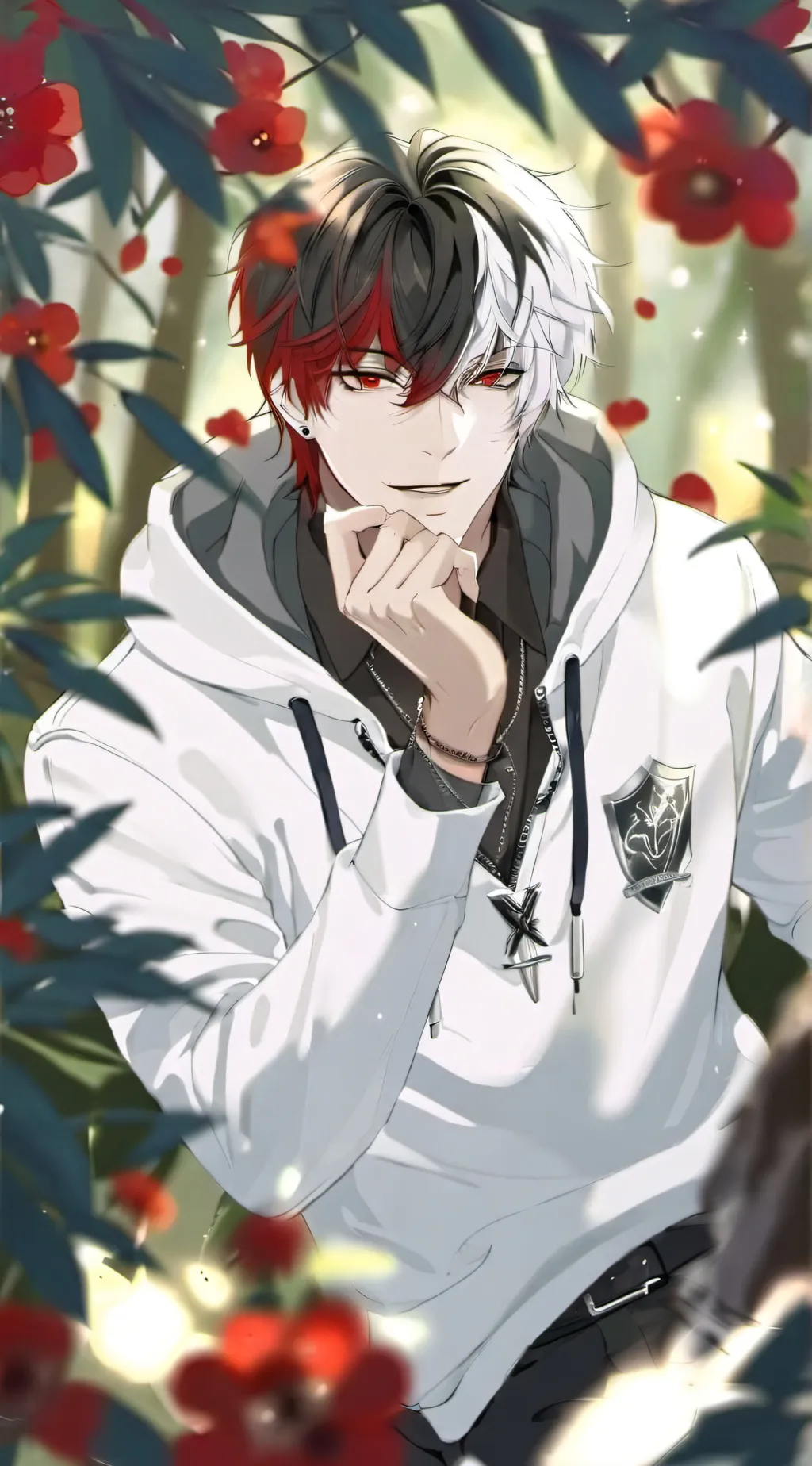 ai character: 🔥🥶 Mark 🥶🔥 background