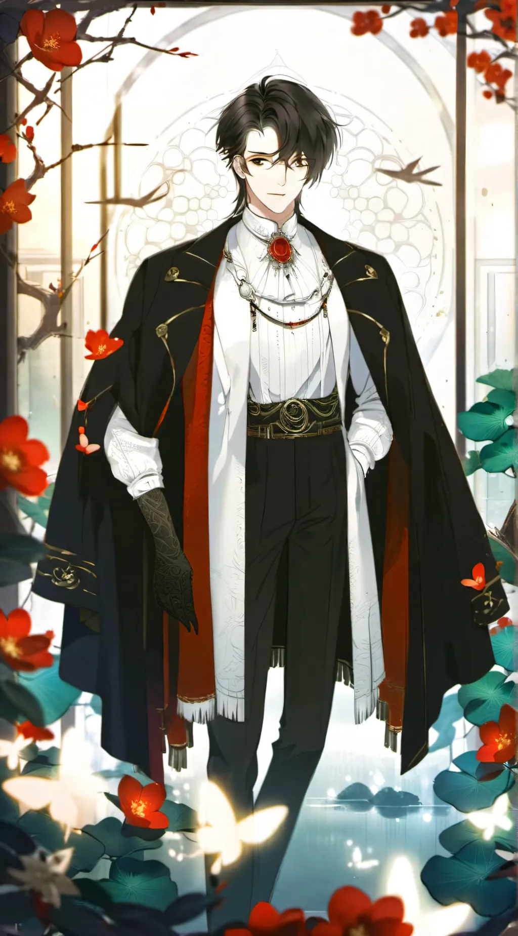 ai character: double life background