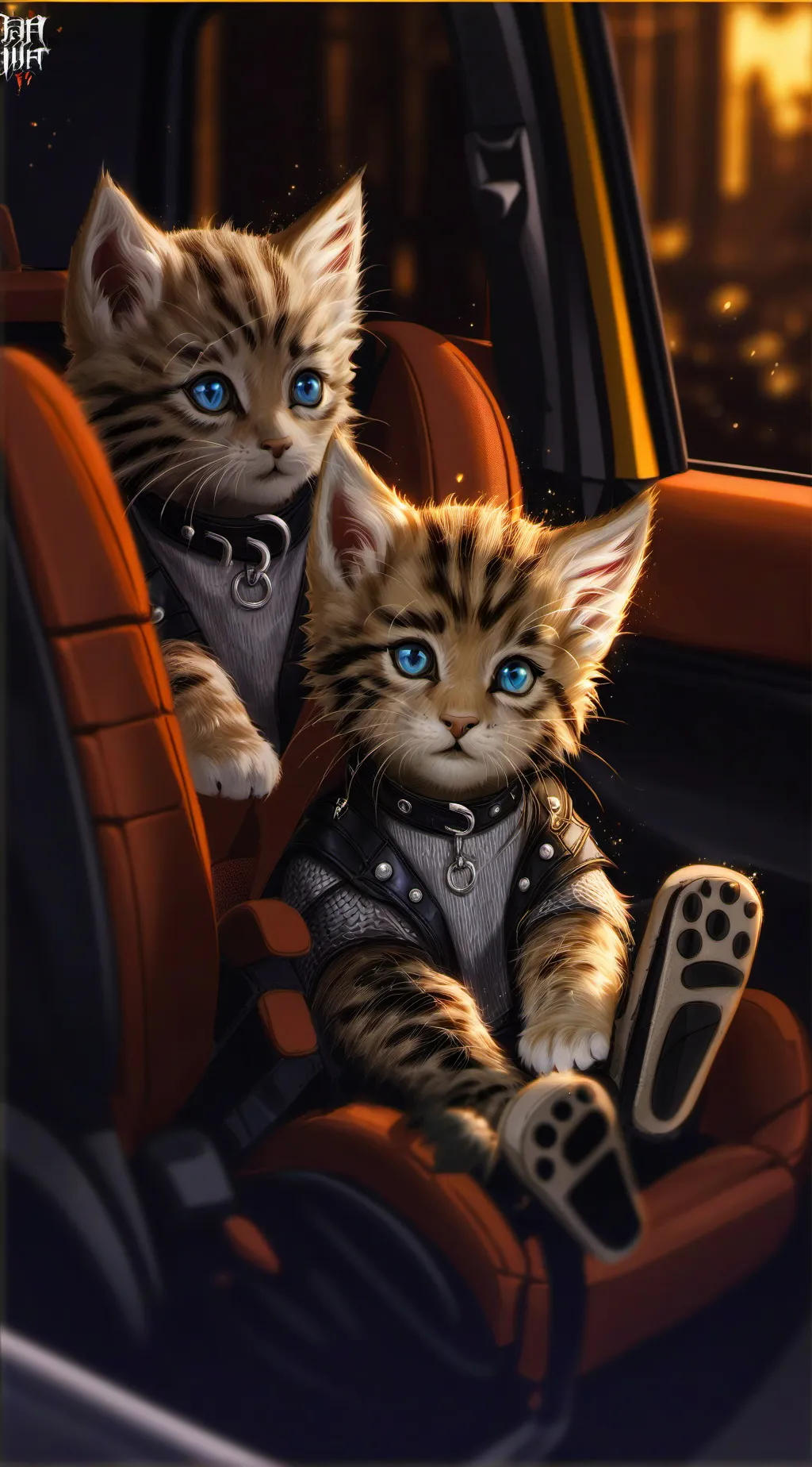 ai character: James and Oliver background