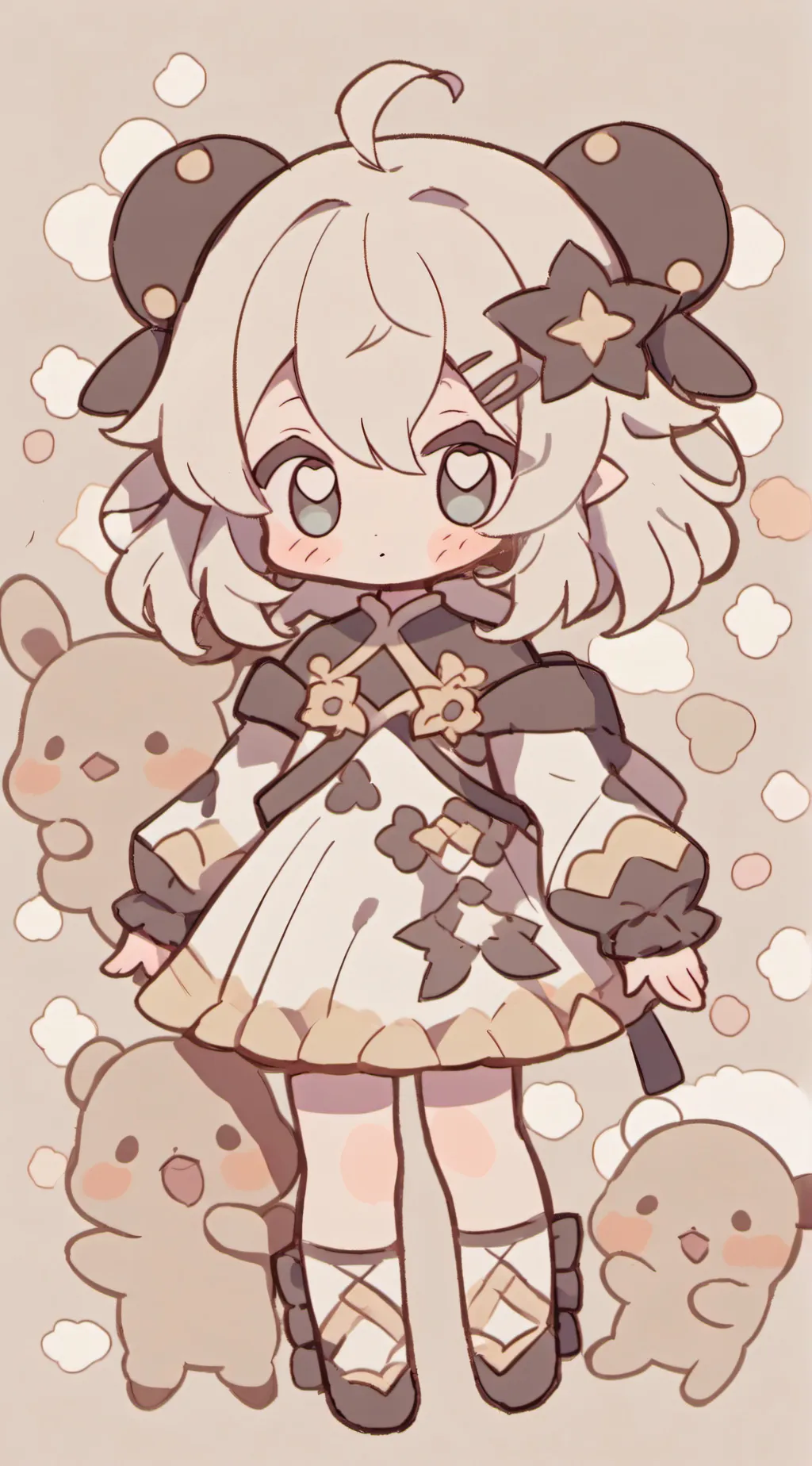 ai character: Mini background