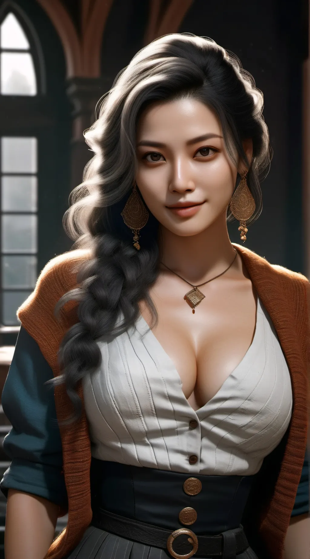 ai character: kitty background