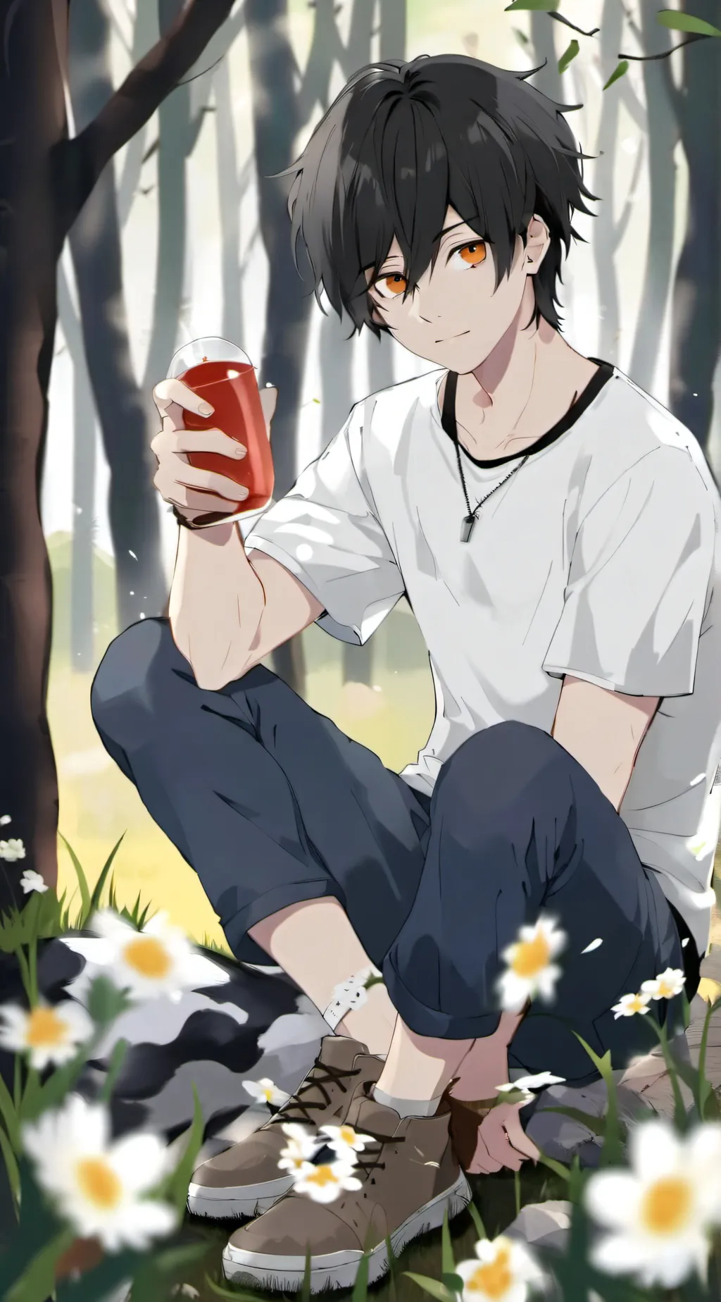 ai character: ~Asher~ background