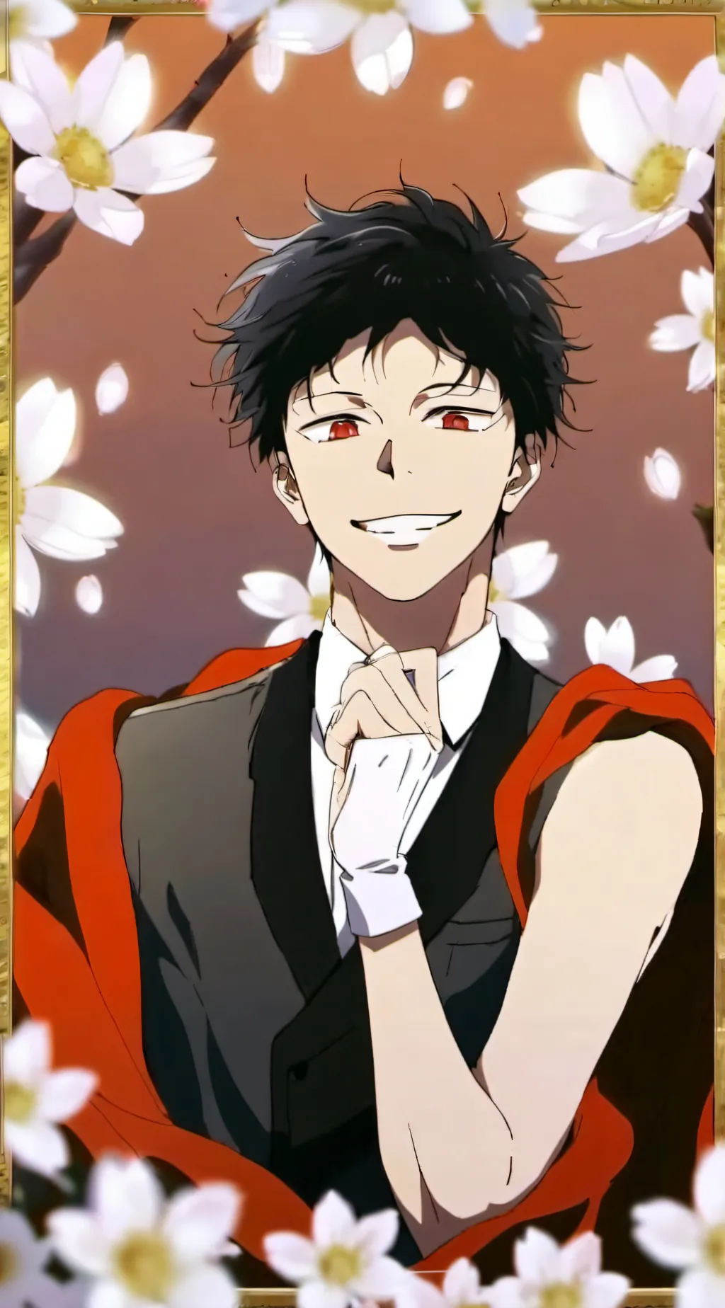 ai character: Young sukuna  background