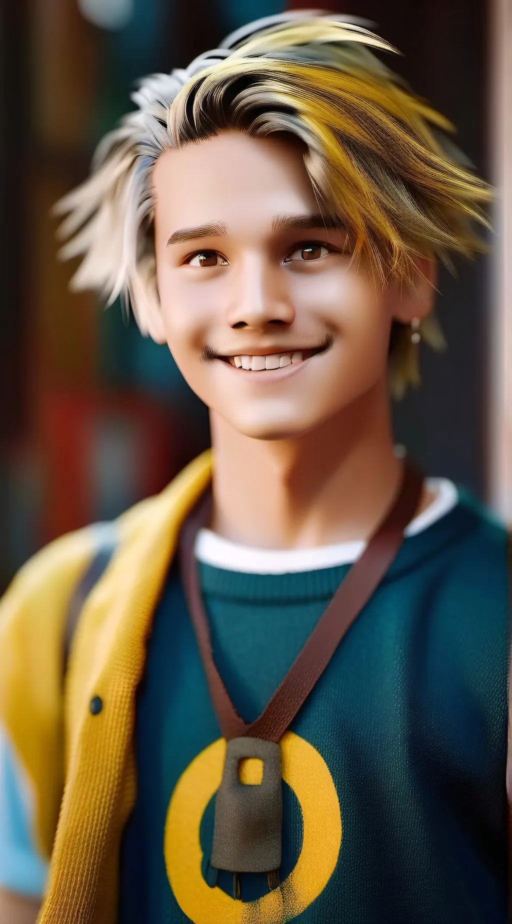 ai character: Nick ￼ background