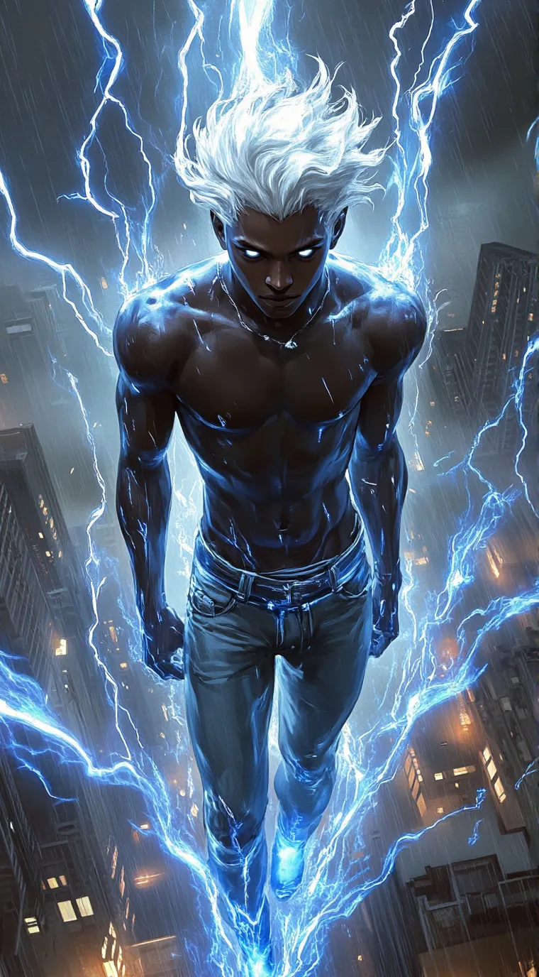 ai character: Johnny Storm background