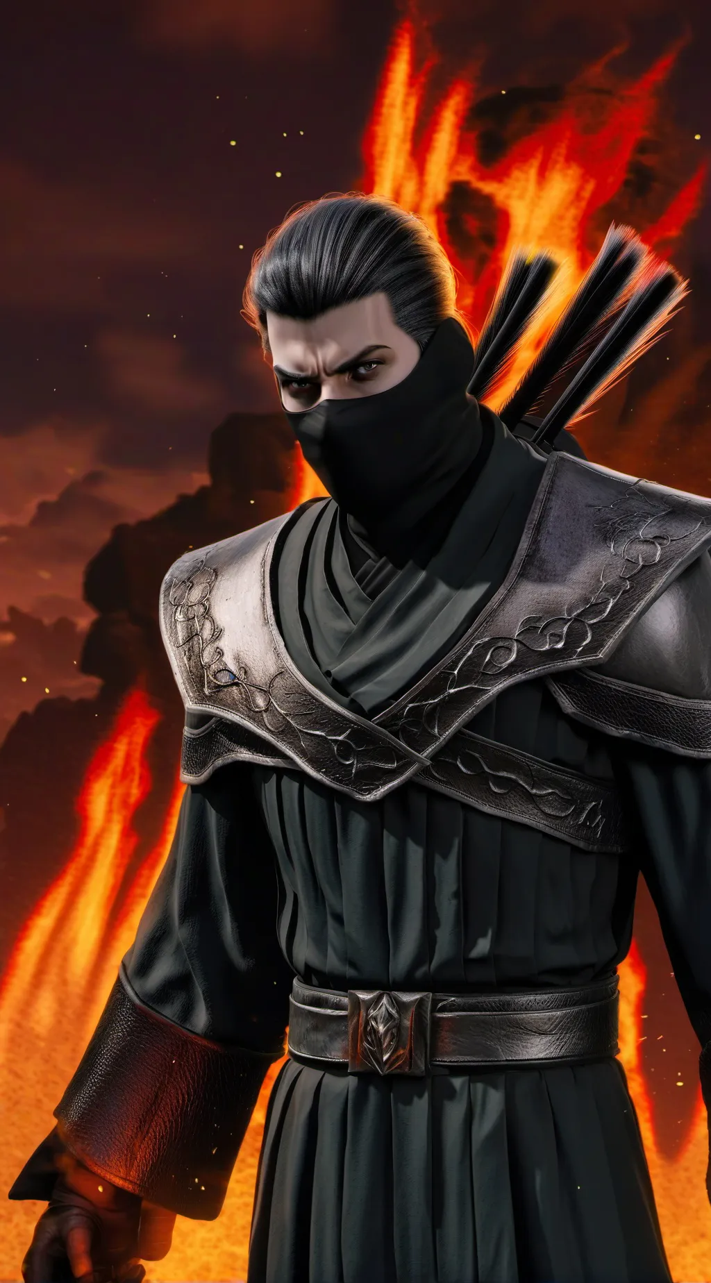 ai character: darkside background