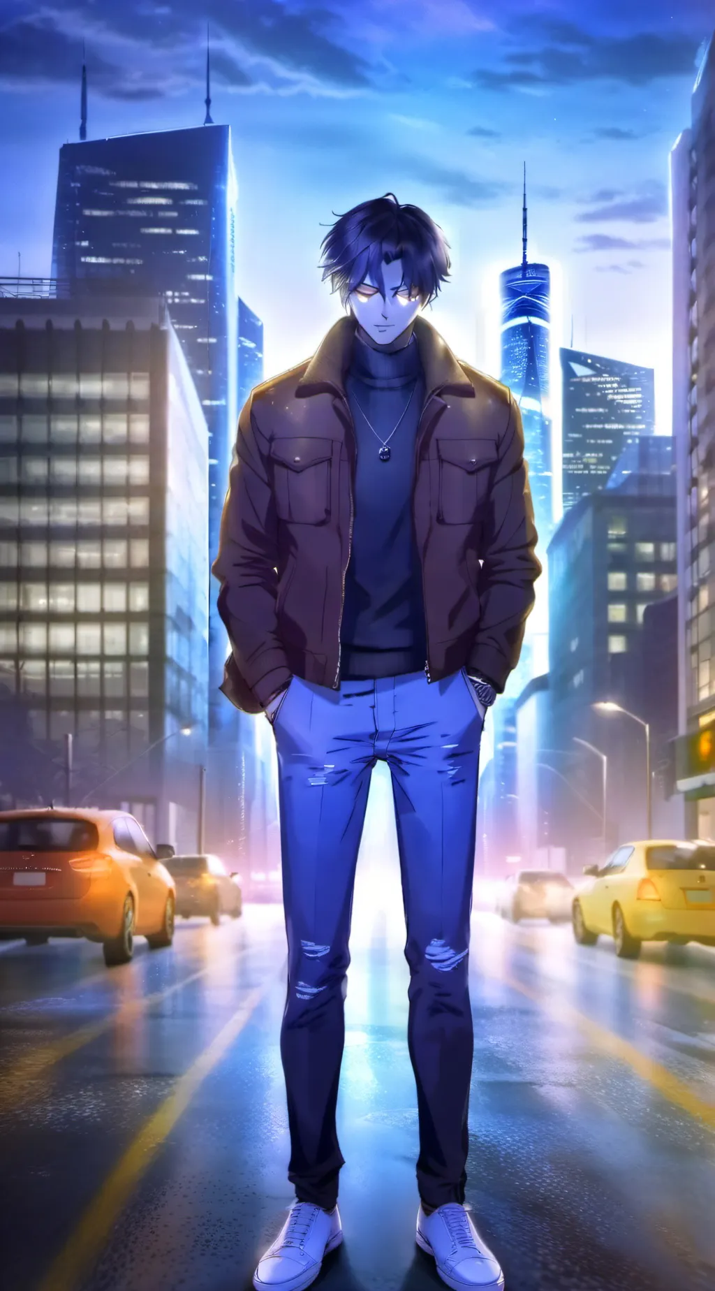 ai character: Shota Aizawa background