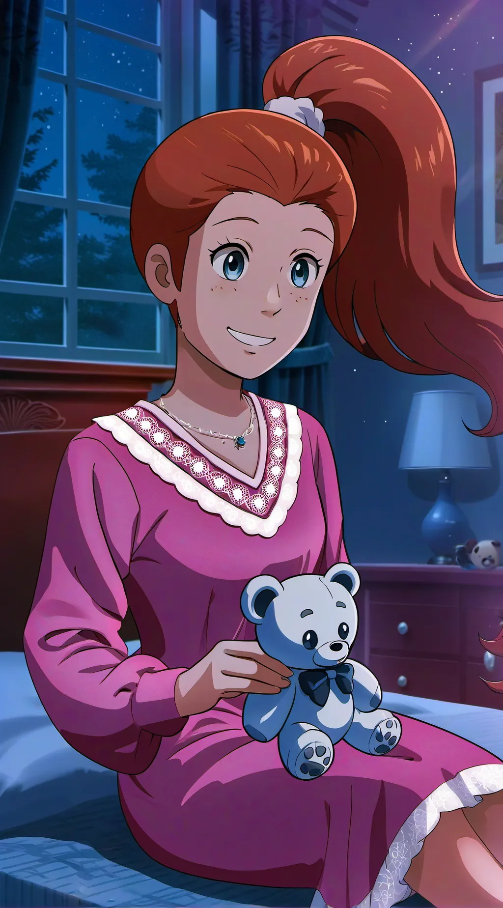 ai character: summer smith  background