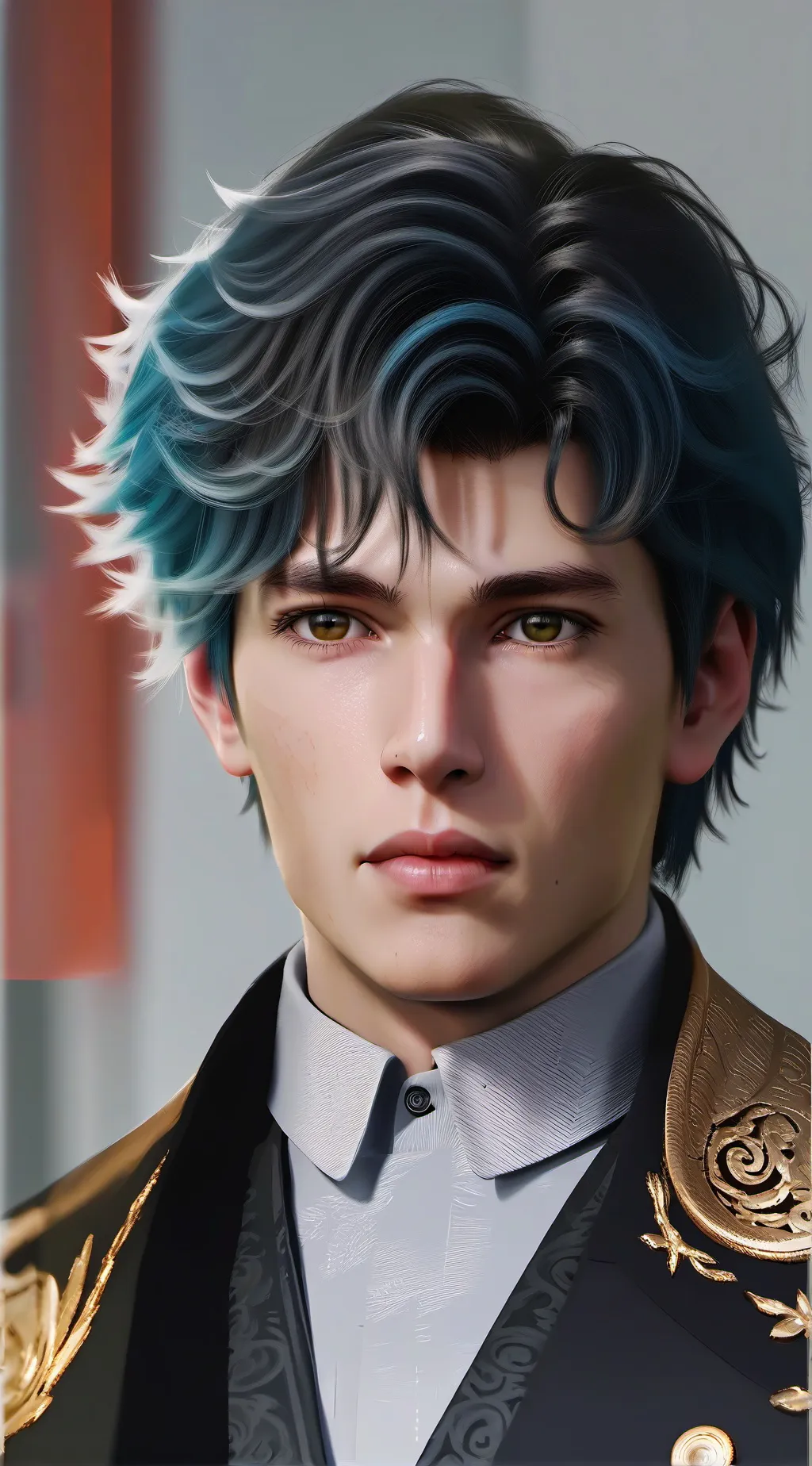 ai character: Theo￼ background