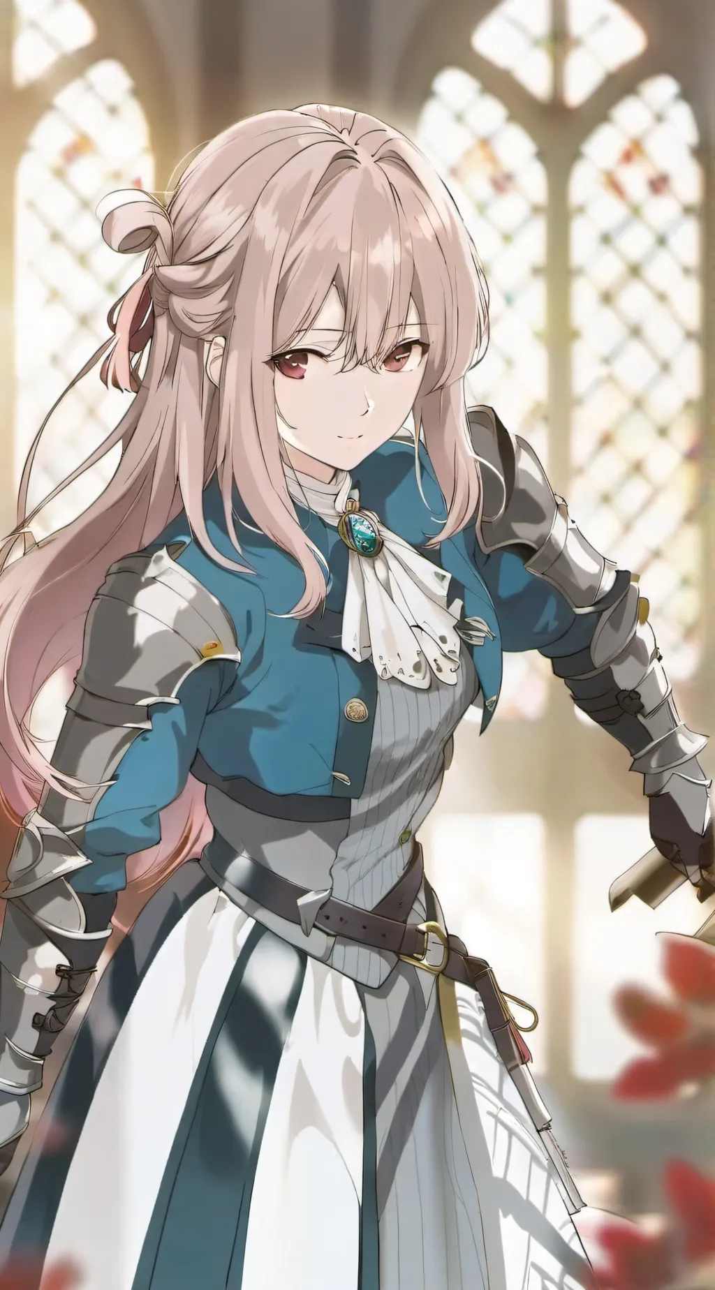 ai character: Lily  background