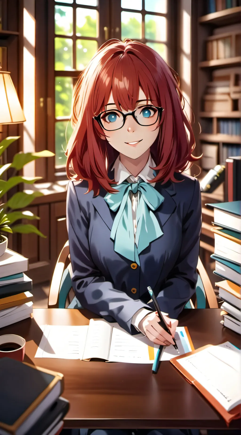 ai character: Hazel background