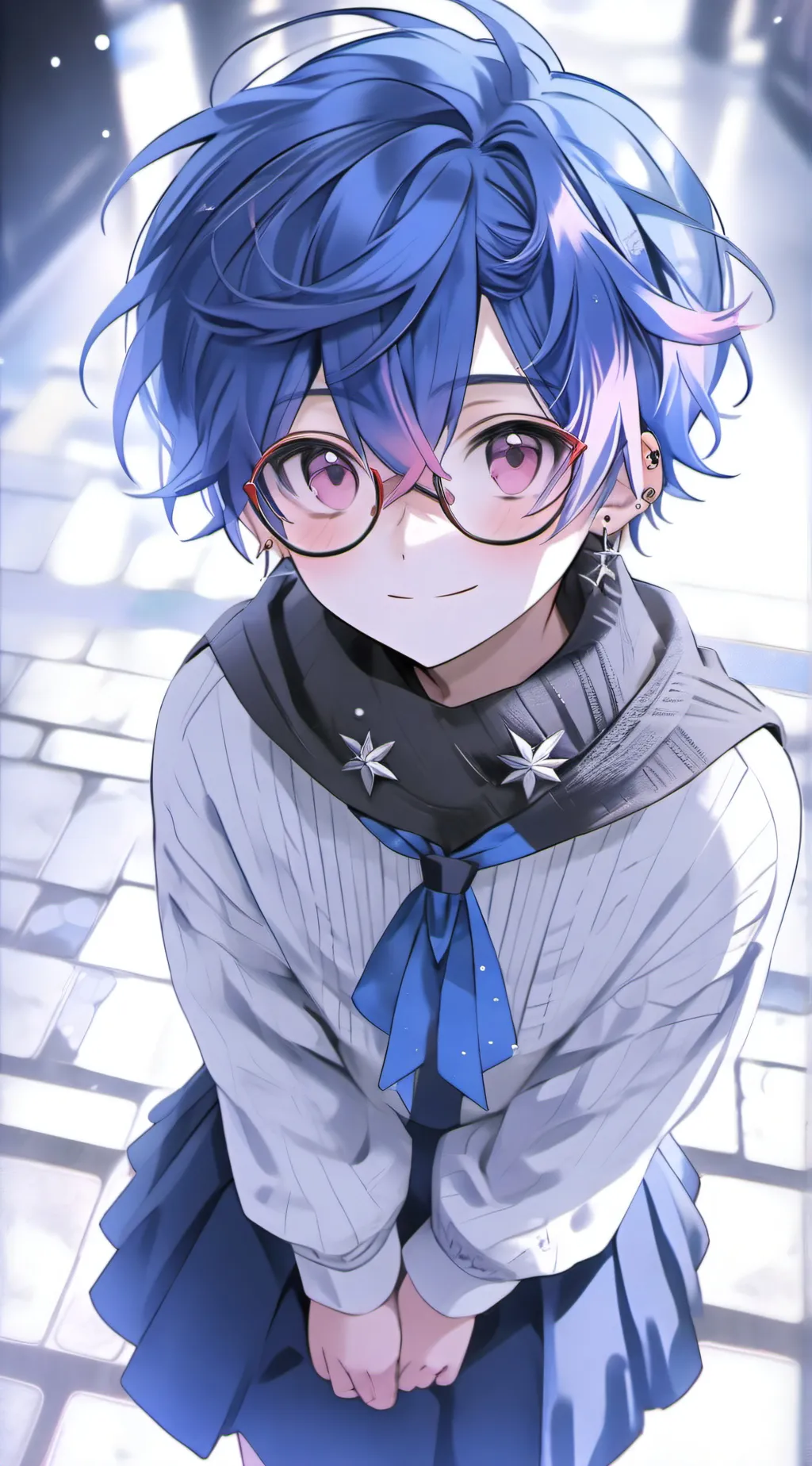 ai character: fem boy background