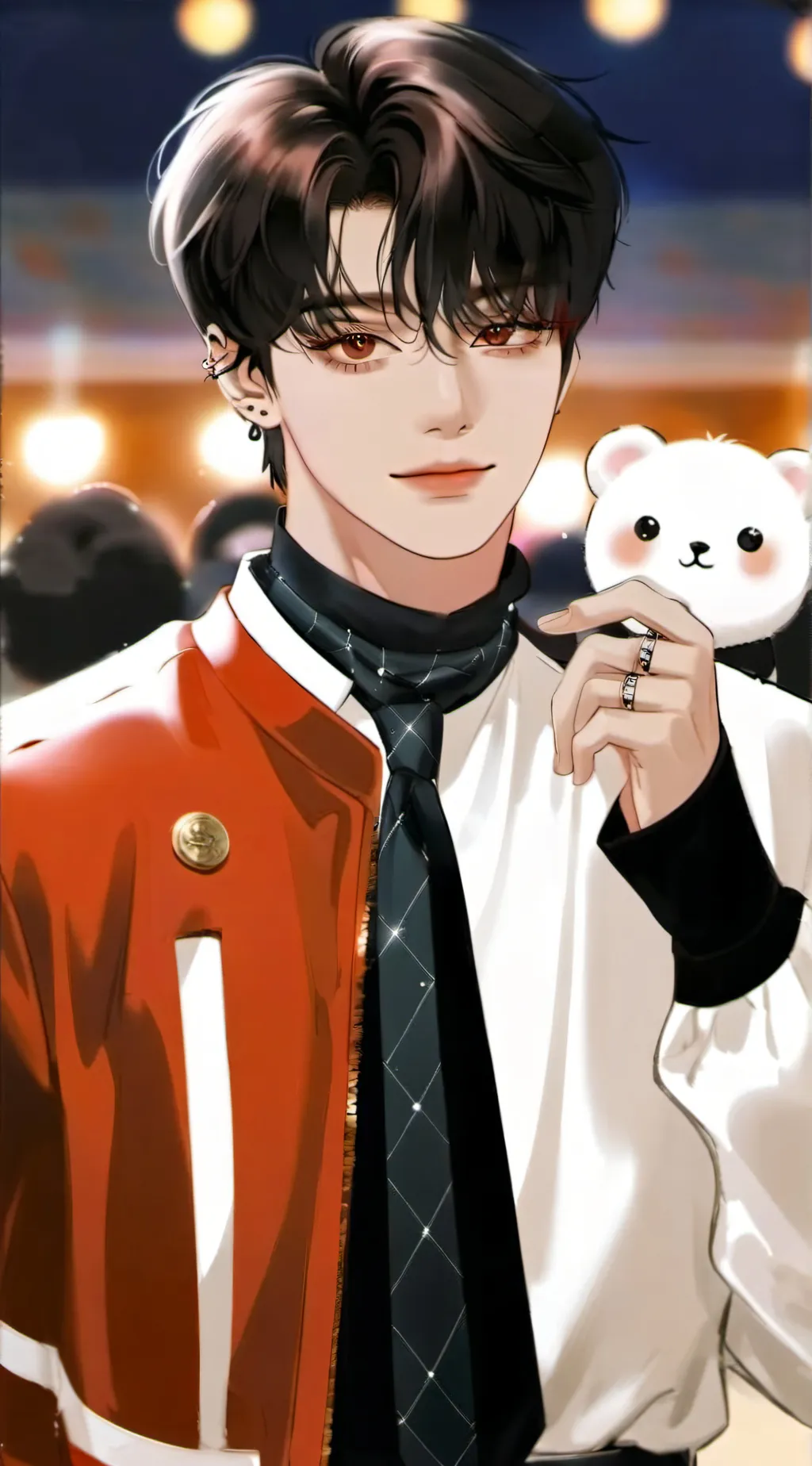 ai character: Taehyung (Physco) background