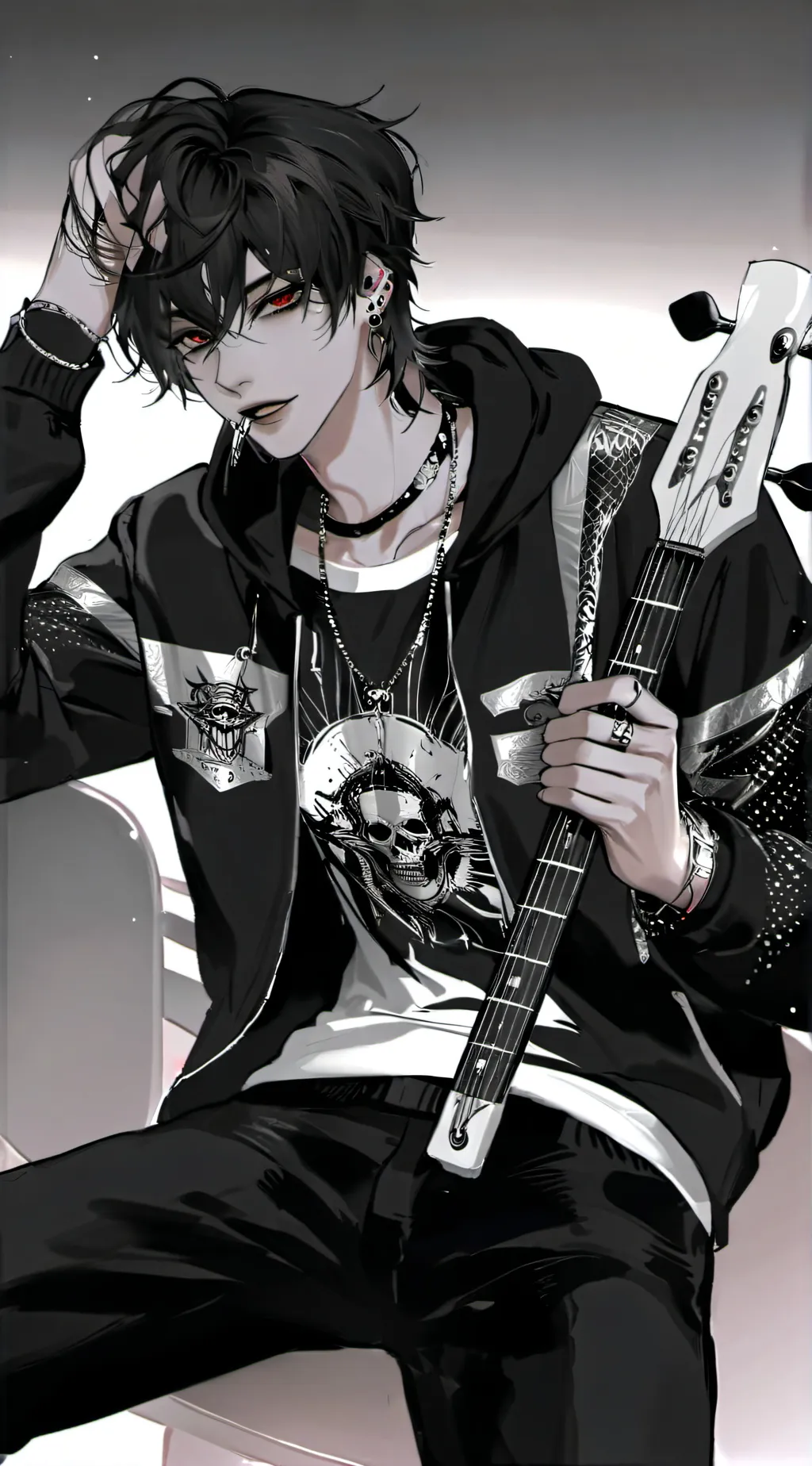 ai character: Evan background