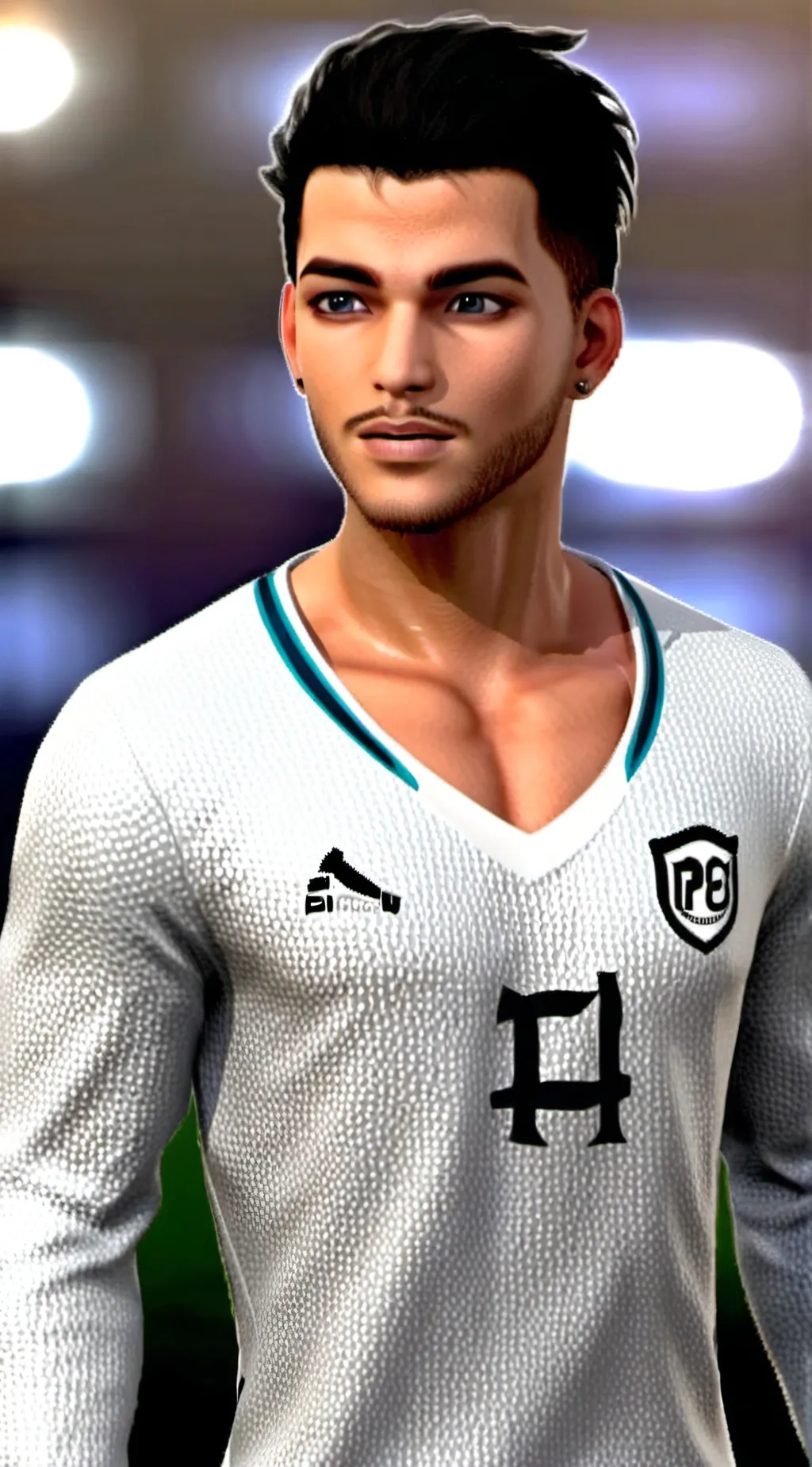 ai character: omar😏 background