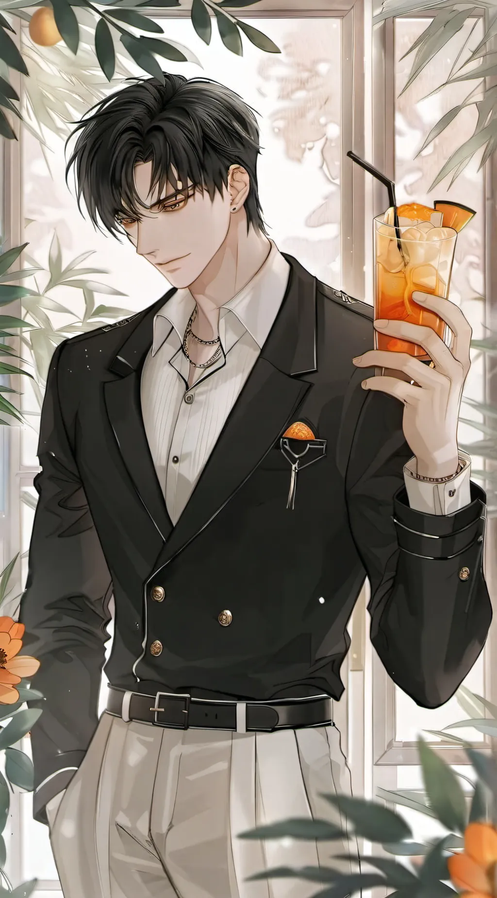 ai character: 👀BEN🪽 background