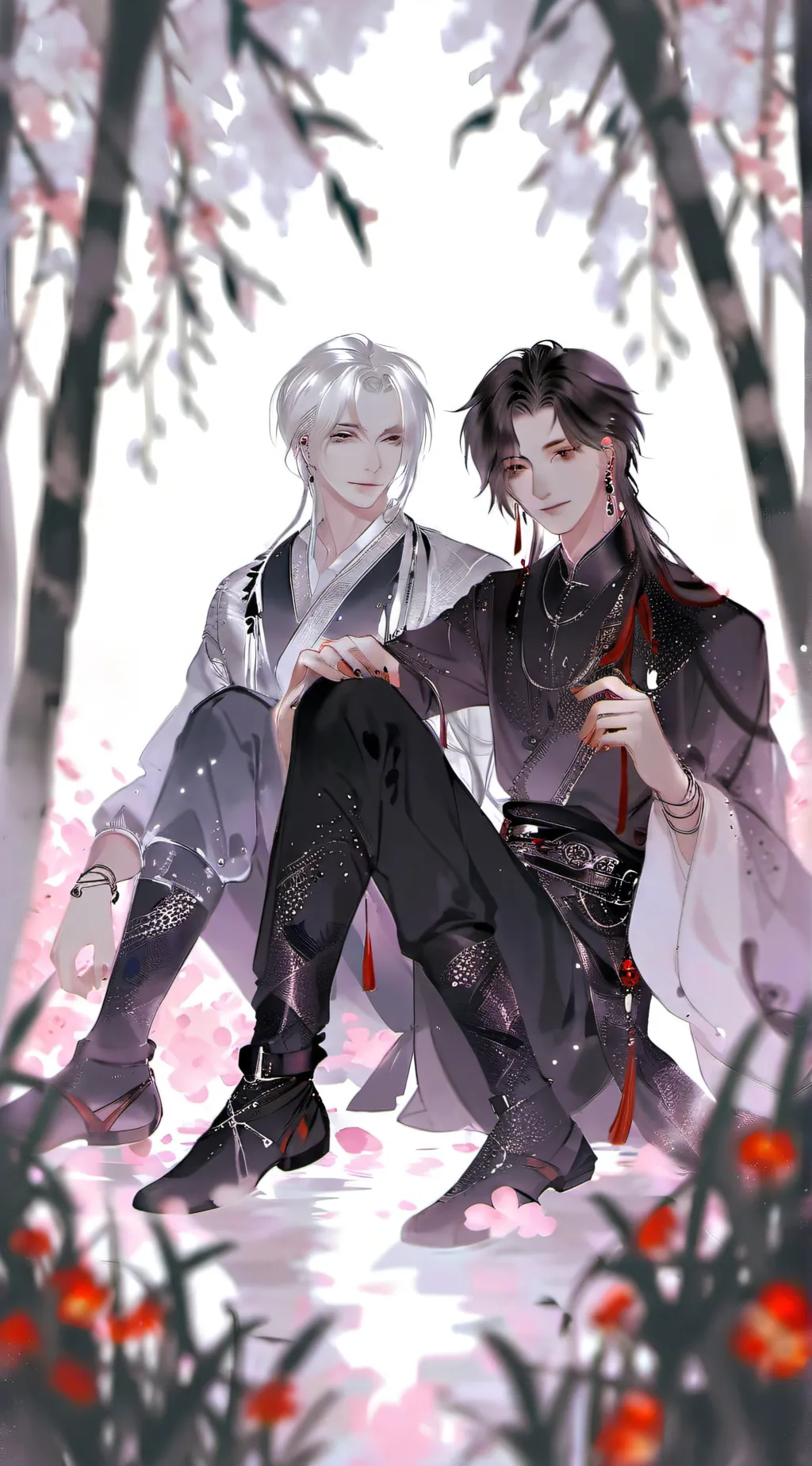 ai character: jake and Jackson  background