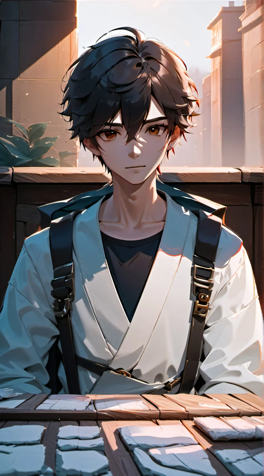 ai character: wren background