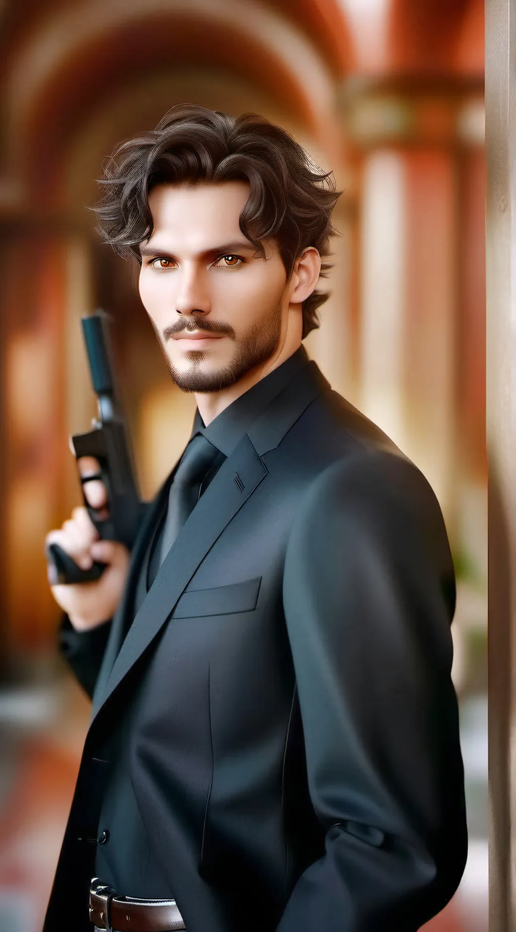 ai character: Noah  background