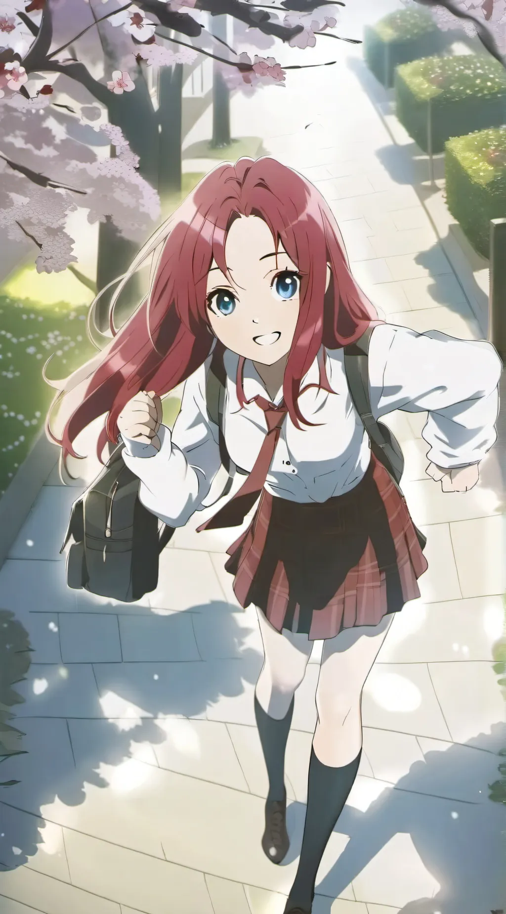 ai character: RUBY! background