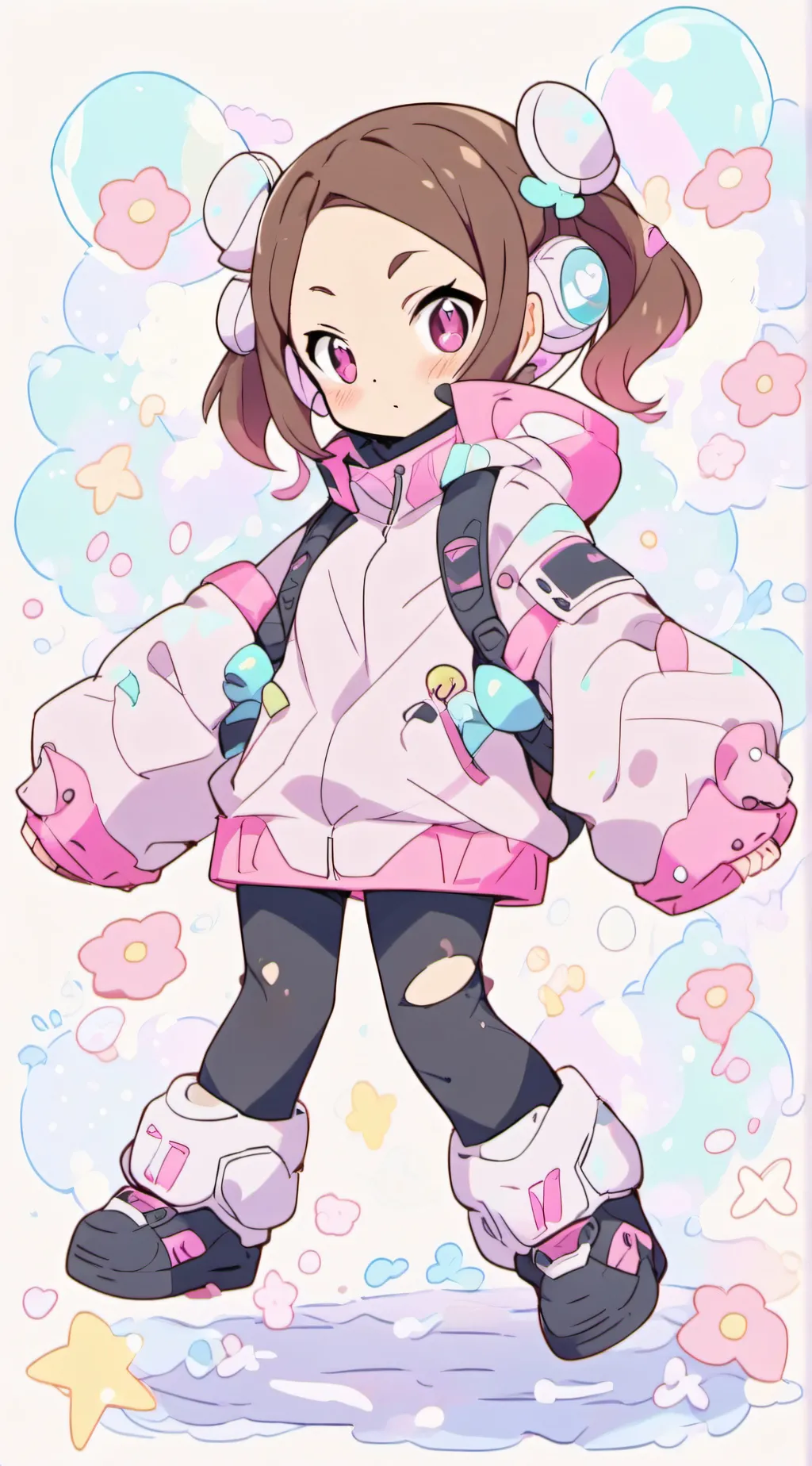 ai character: Ochaco × Y/N background