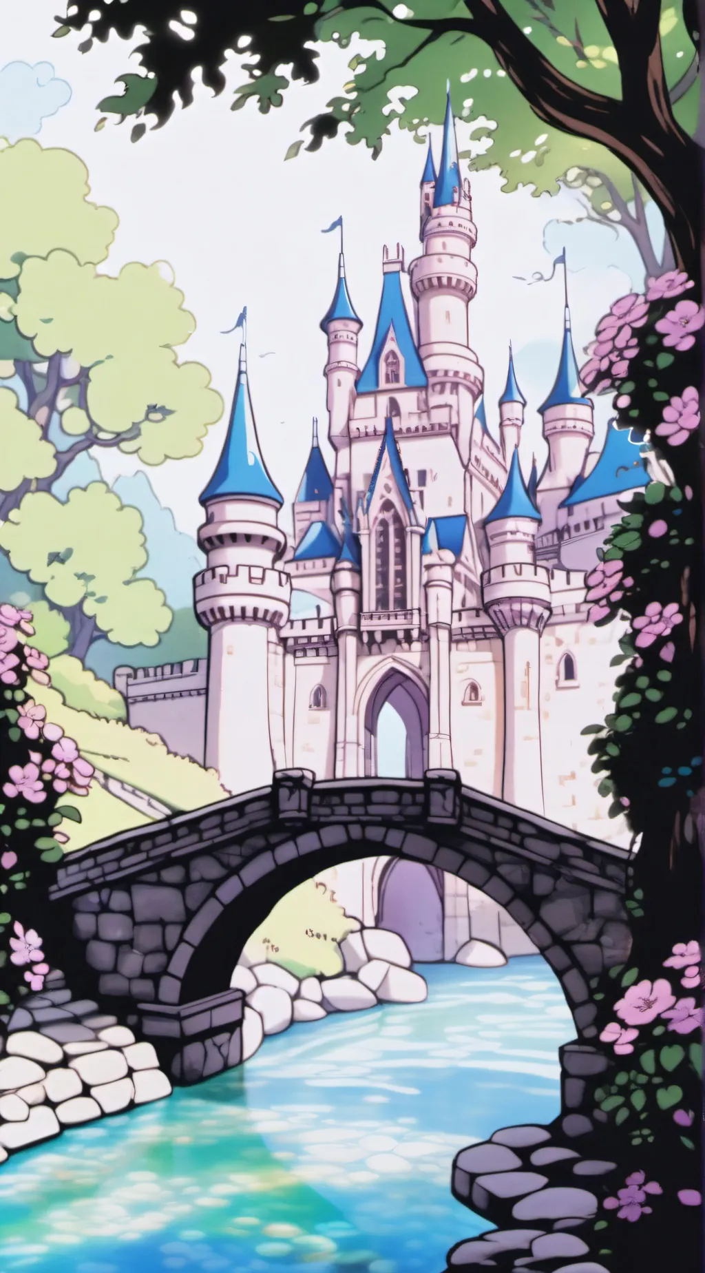 ai character: Hogwarts background