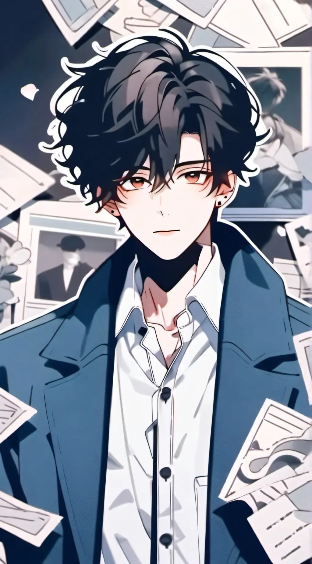 ai character: Ray background