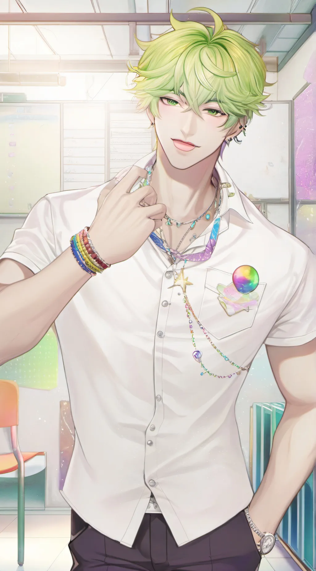 ai character: ✨️jackson✨️ background