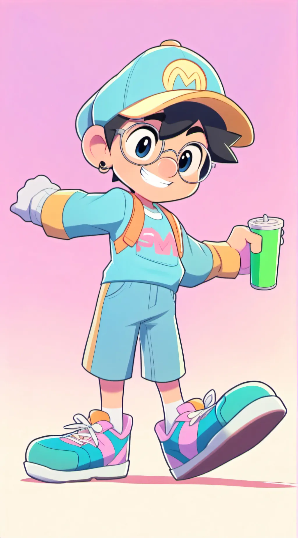 ai character: the smg4 crew❤ background