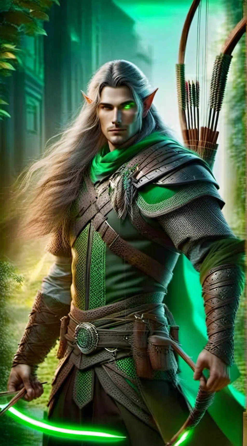 ai character: Elric  background