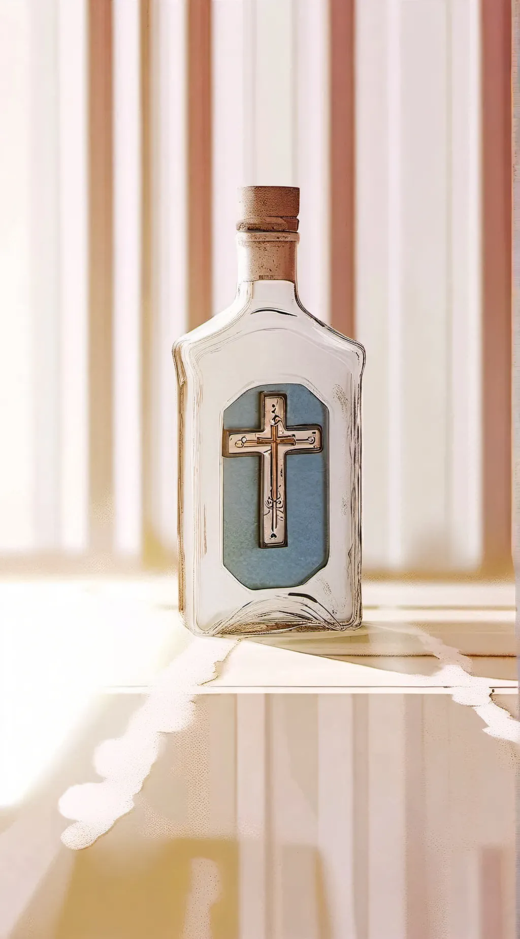 ai character: holy water 💧  background