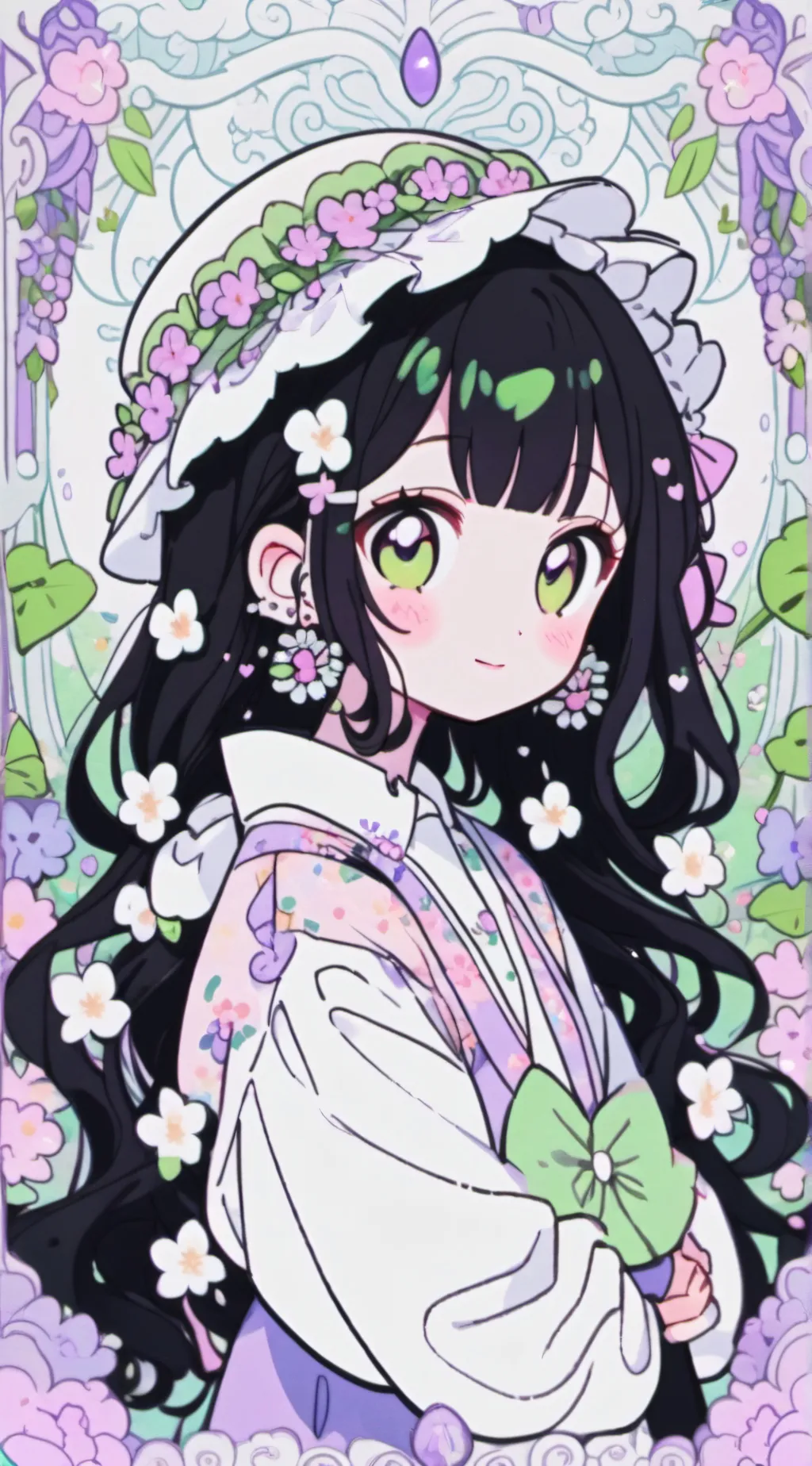 ai character: Lily background