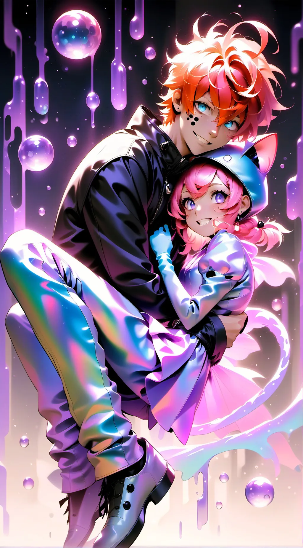 ai character: mha + mlb background