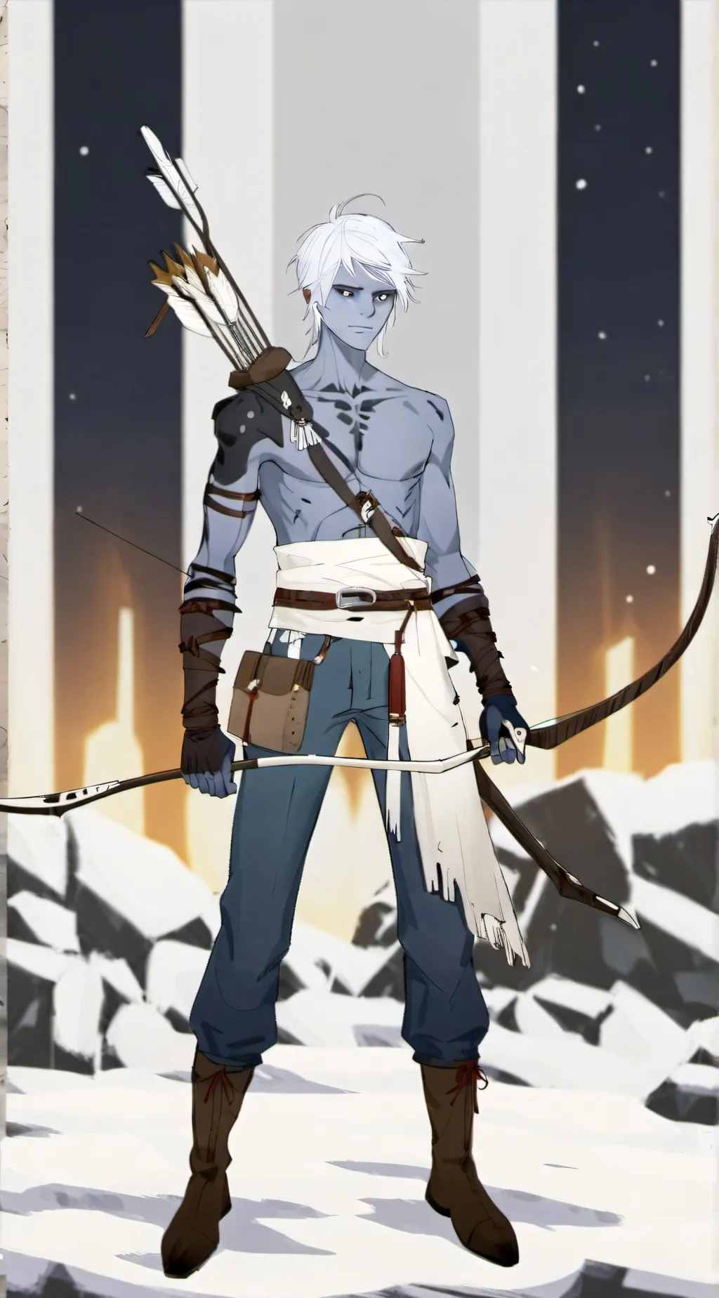 ai character: Silus (Skeleton) background
