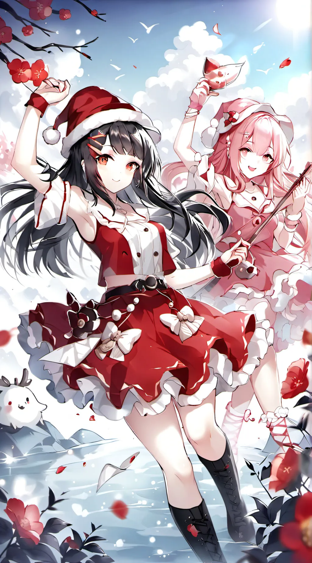 ai character: potal chaos background